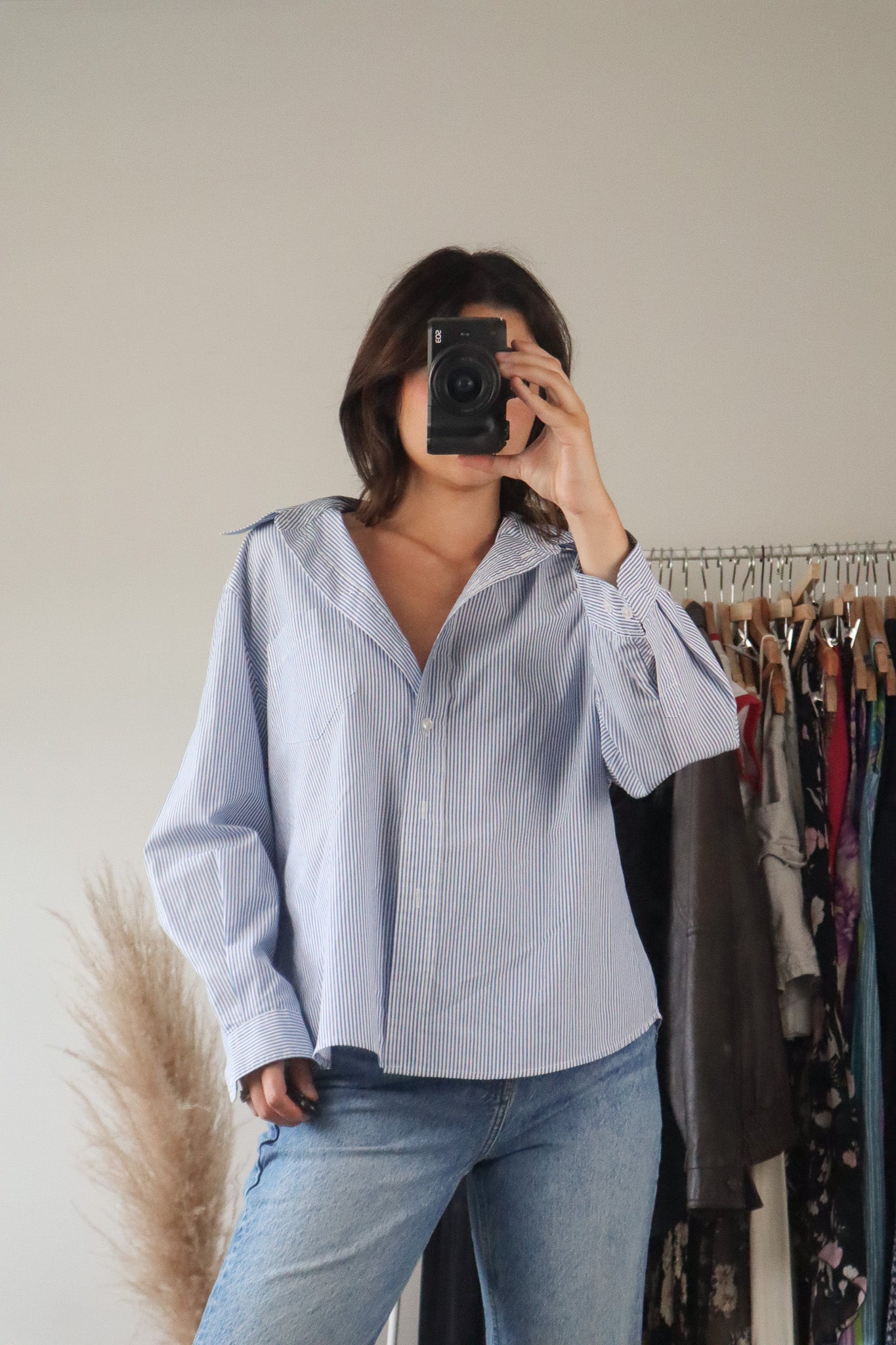 Vintage x Pinstrip Button Down (S)