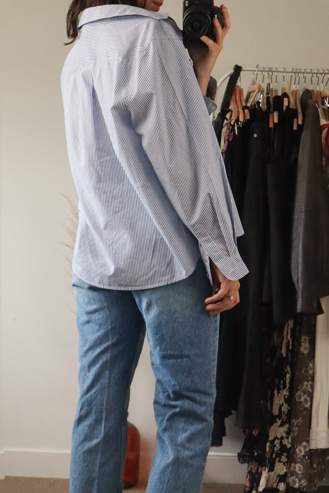 Vintage x Pinstrip Button Down (S)