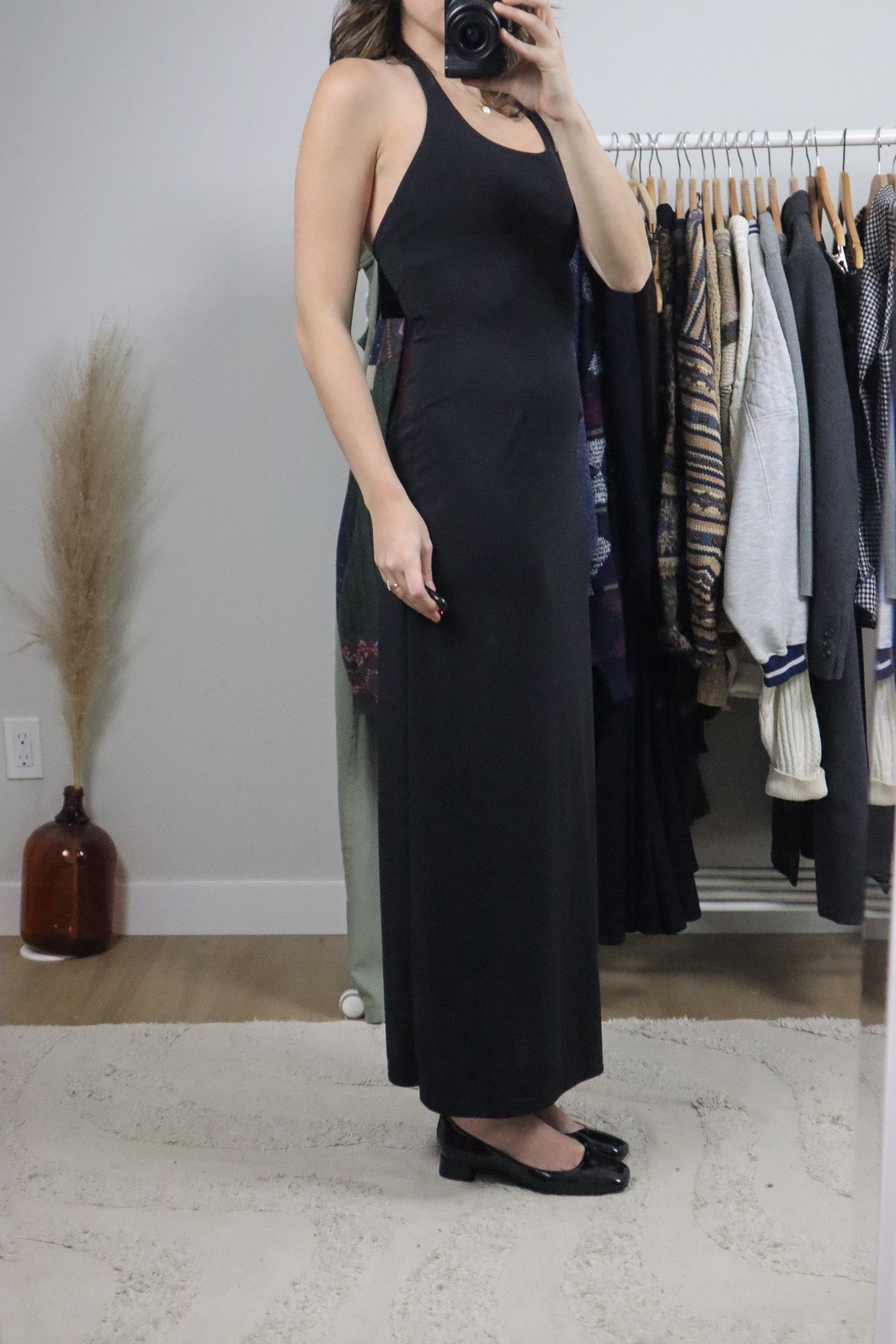 Made in Canada x Vintage x Halter Dress (XS)