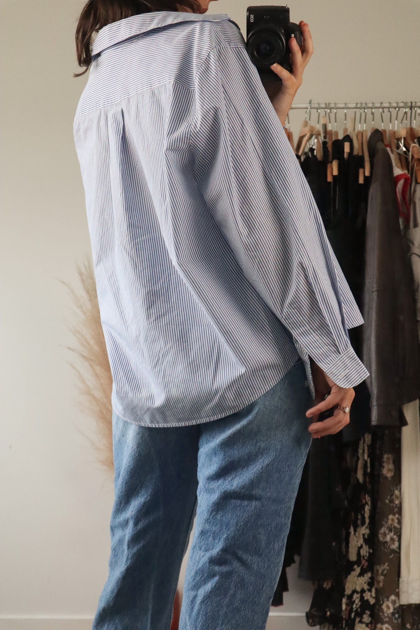 Vintage x Pinstrip Button Down (S)