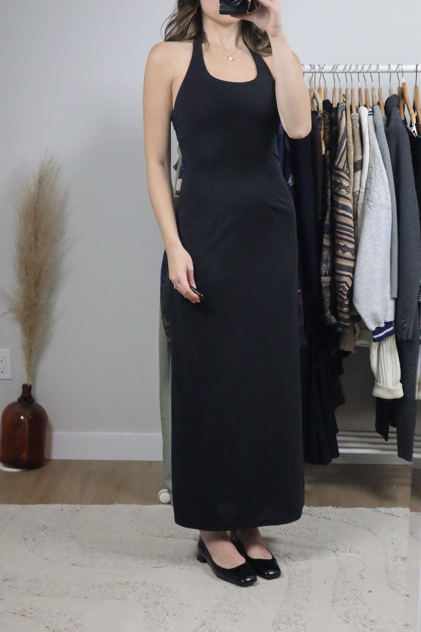 Made in Canada x Vintage x Halter Dress (XS)