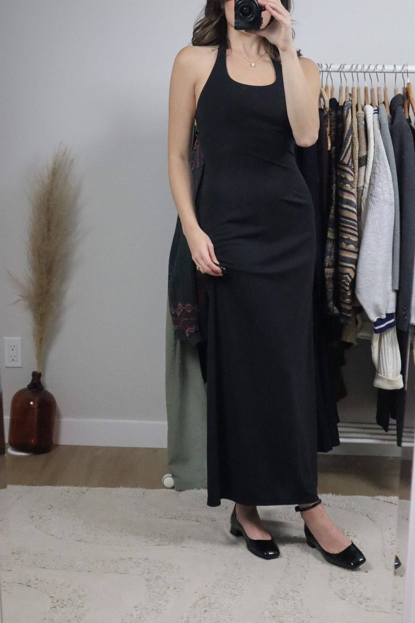 Made in Canada x Vintage x Halter Dress (XS)