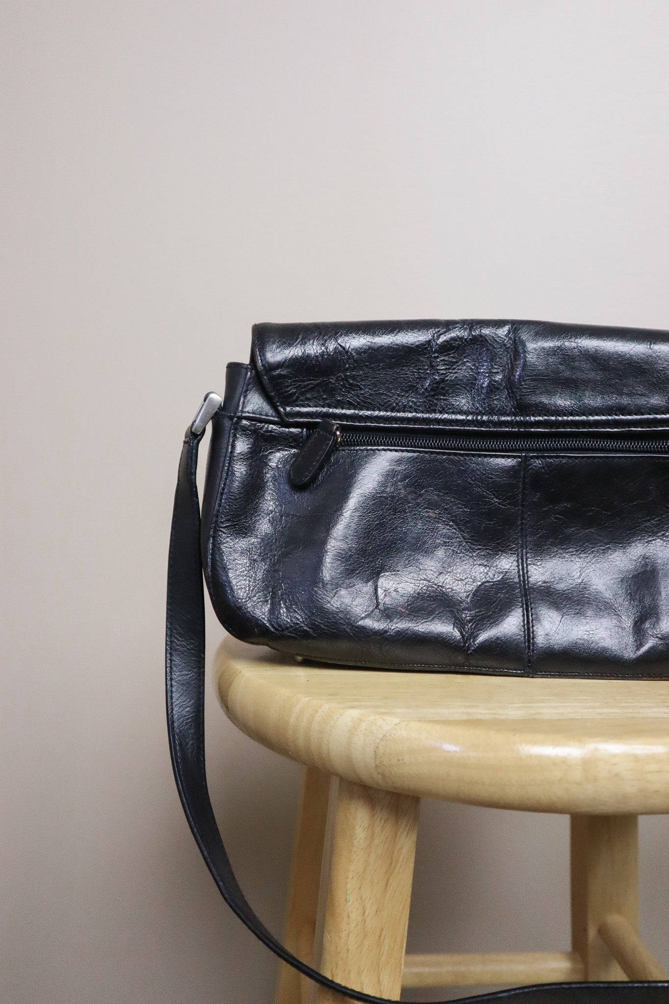 Vintage x Faux Leather Purse