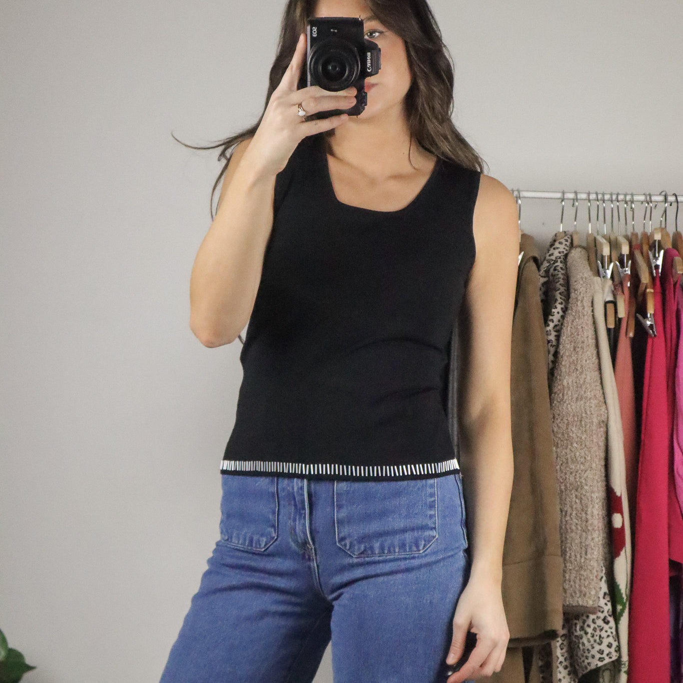 Vintage x Beaded Tank (S)