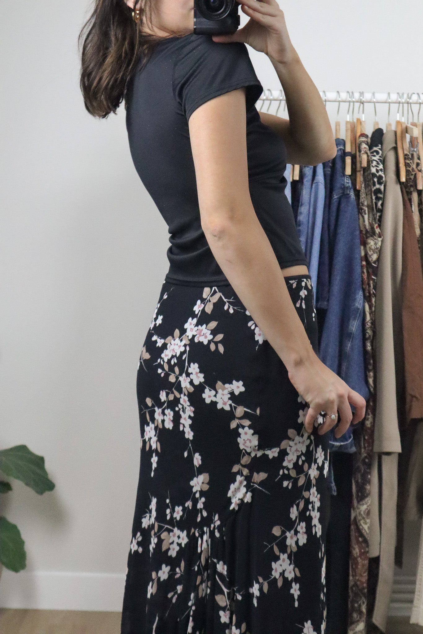 Made in Canada x Vintage x Cross Over Top (M)