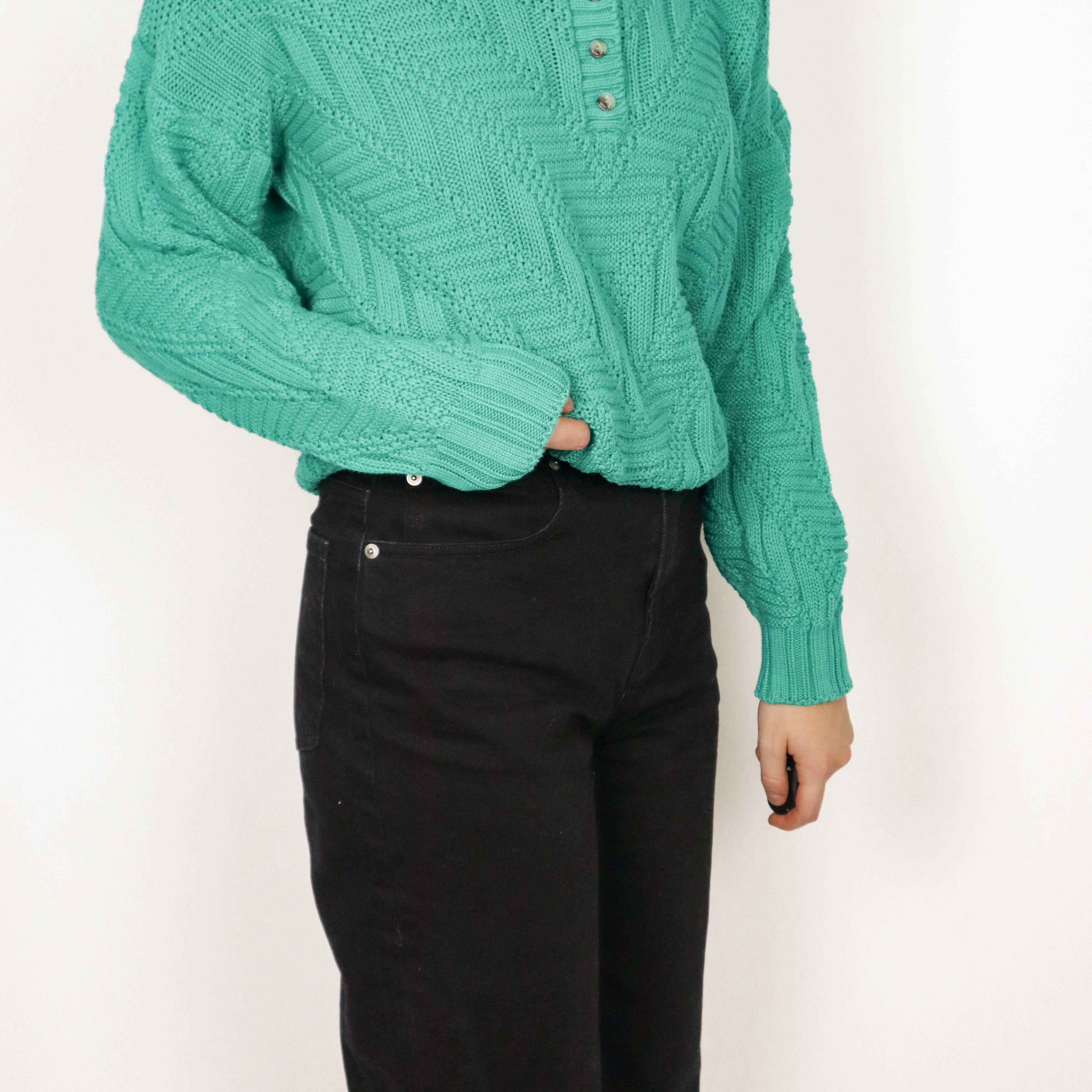 Vintage x Chunky Textured Knit (XS/S)