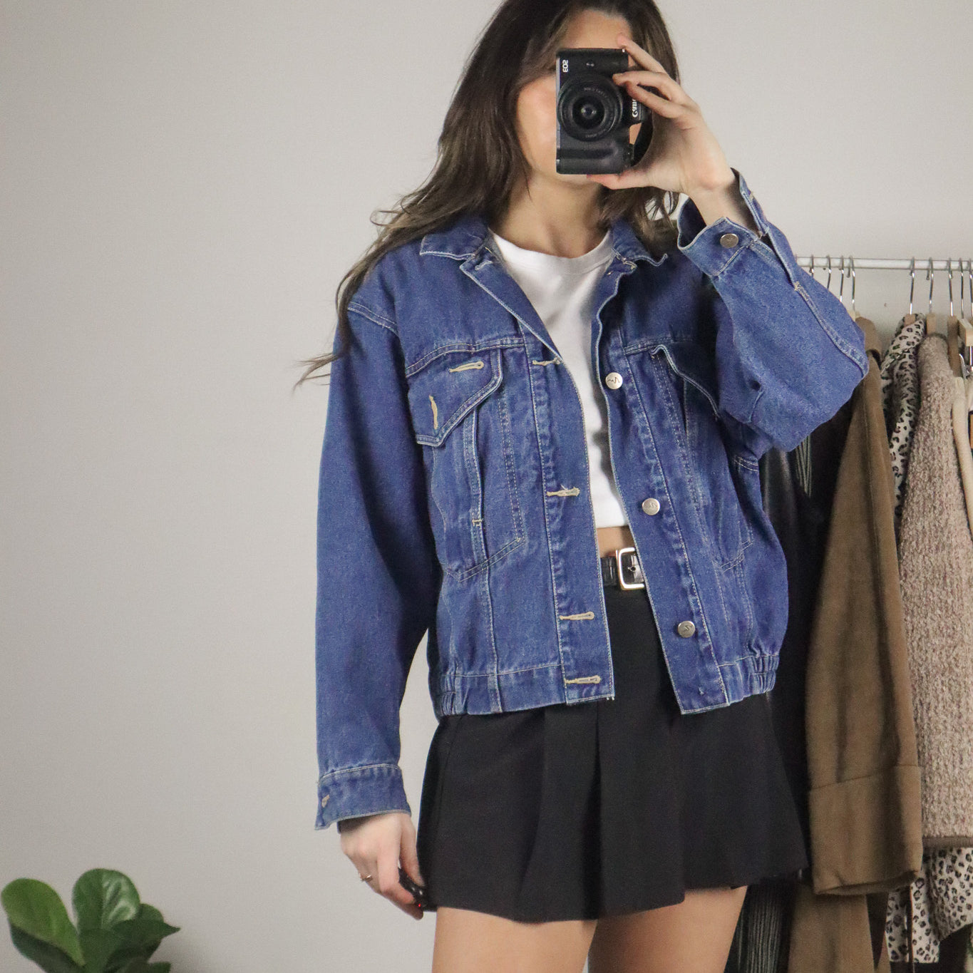 Vintage x Denim Jacket (S/M)