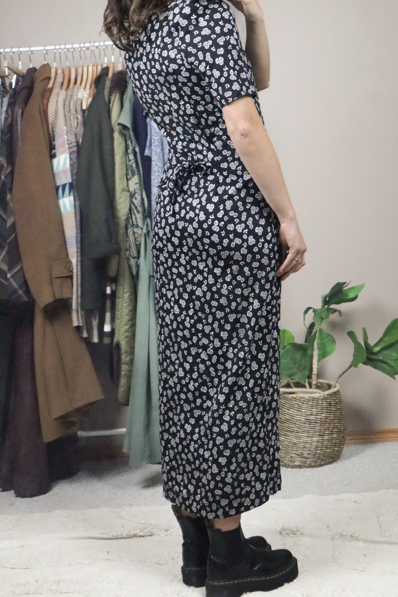Vintage x Floral Maxi Dress (2/4)