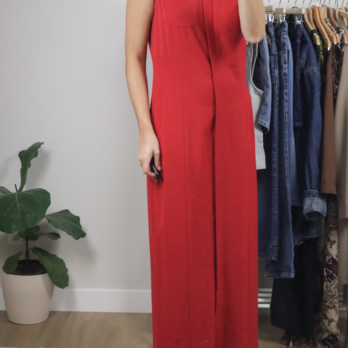 Vintage x Collared Maxi Dress (6)