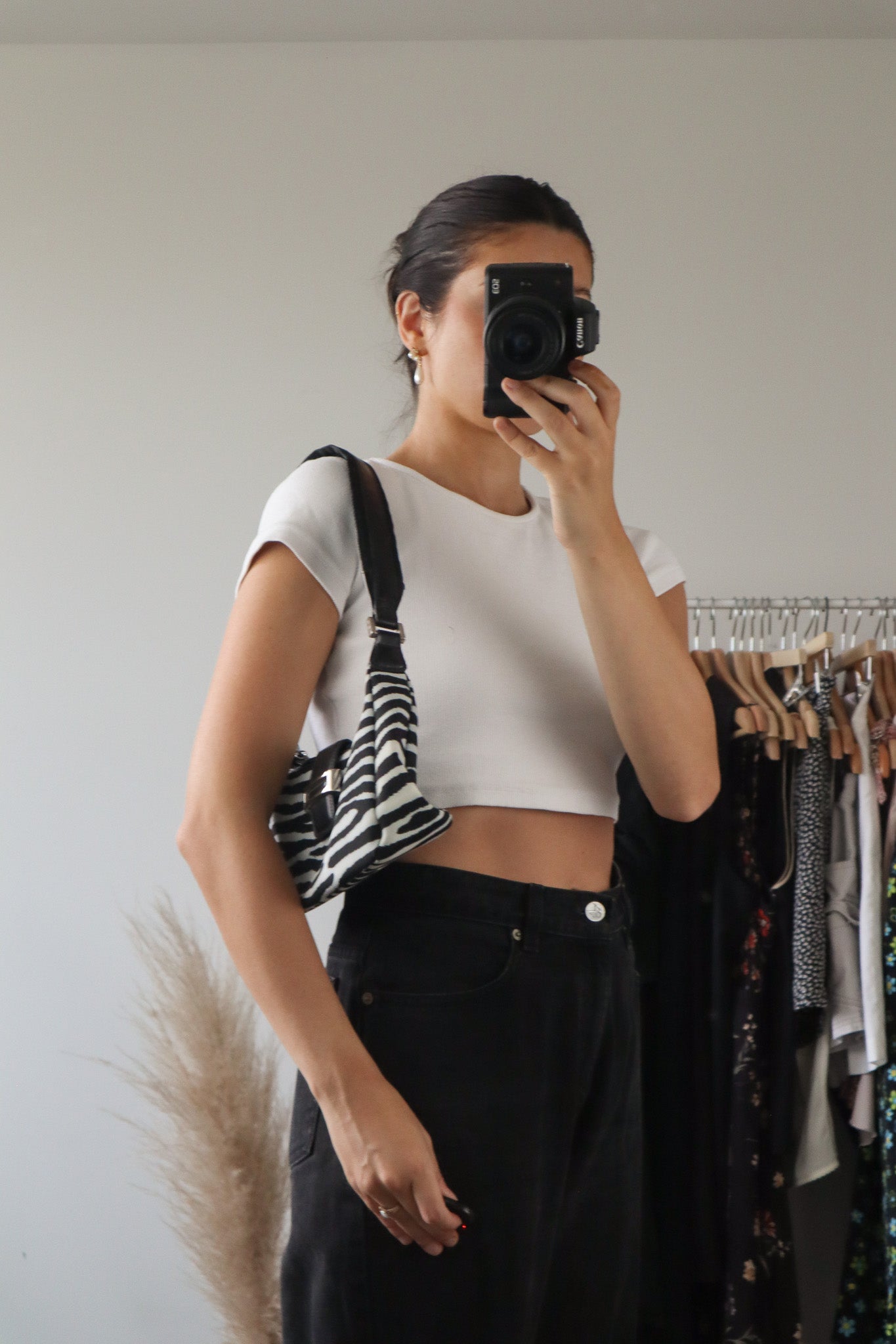 Zebra x Shoulder Bag