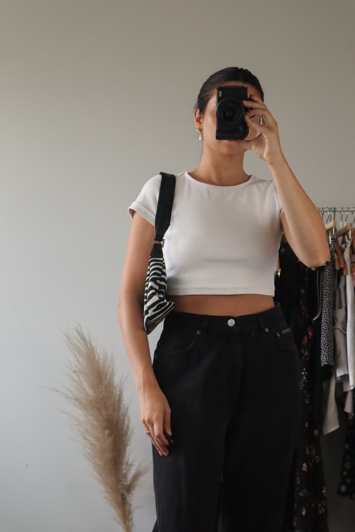 Zebra x Shoulder Bag