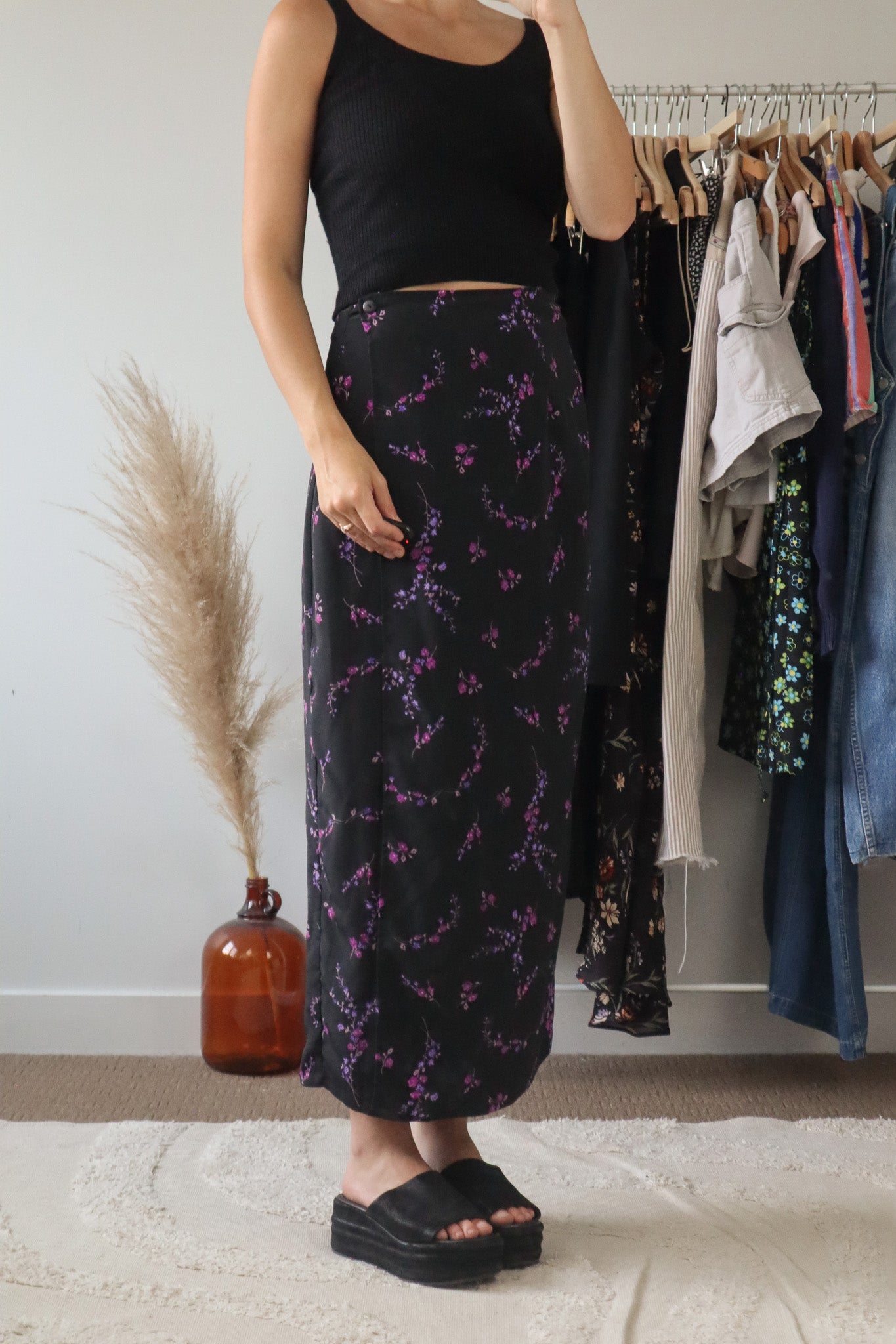 Made in Canada x Vintage x Maxi Skirt (4/6)