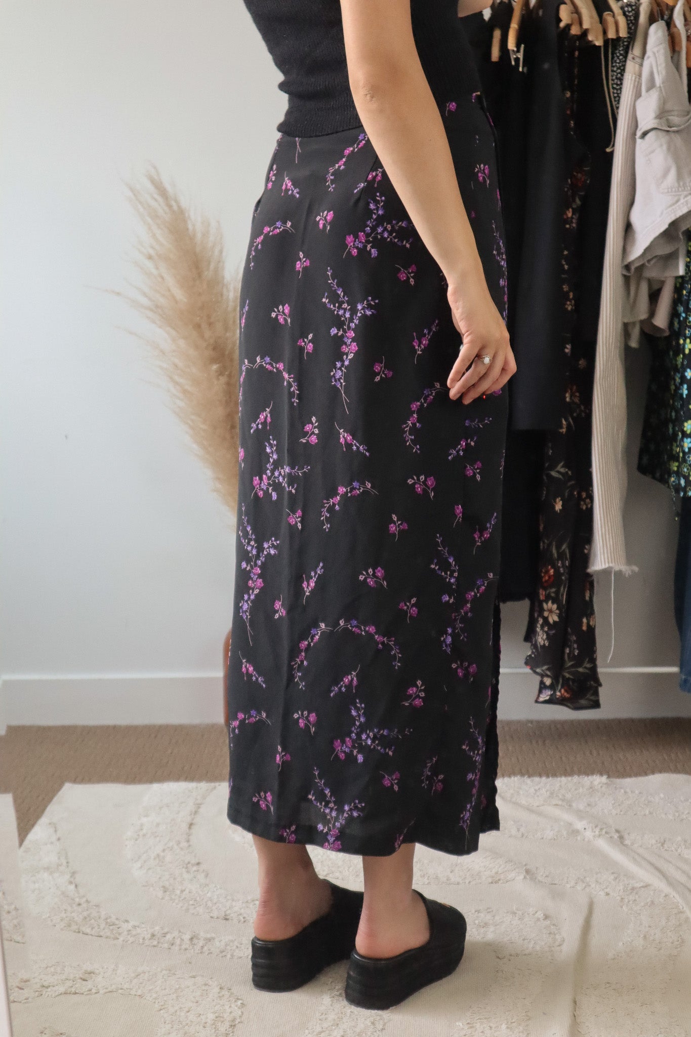 Made in Canada x Vintage x Maxi Skirt (4/6)
