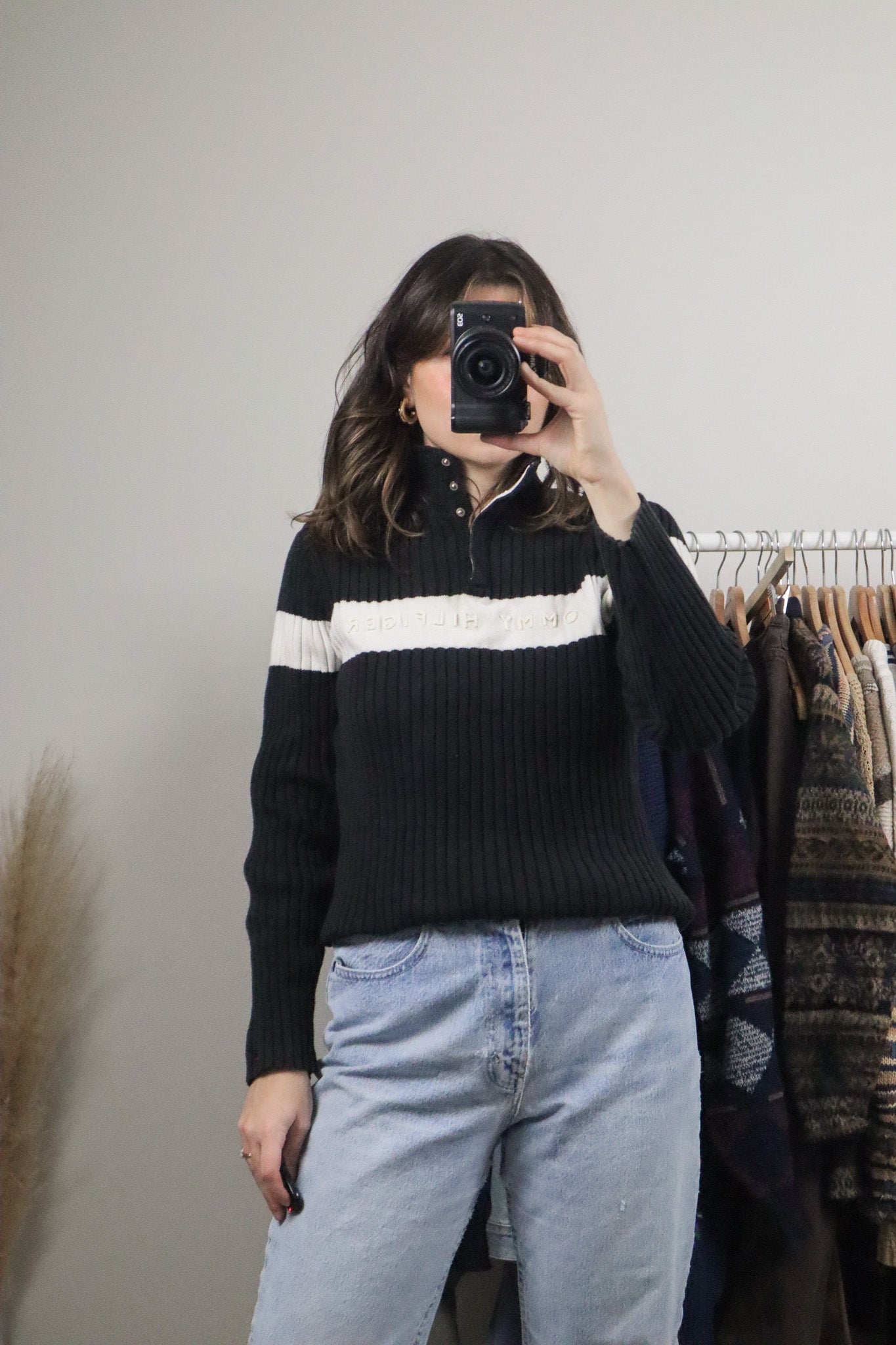 Tommy Hilfiger x Vintage x Cotton Knit Long-Sleeve (S/M)