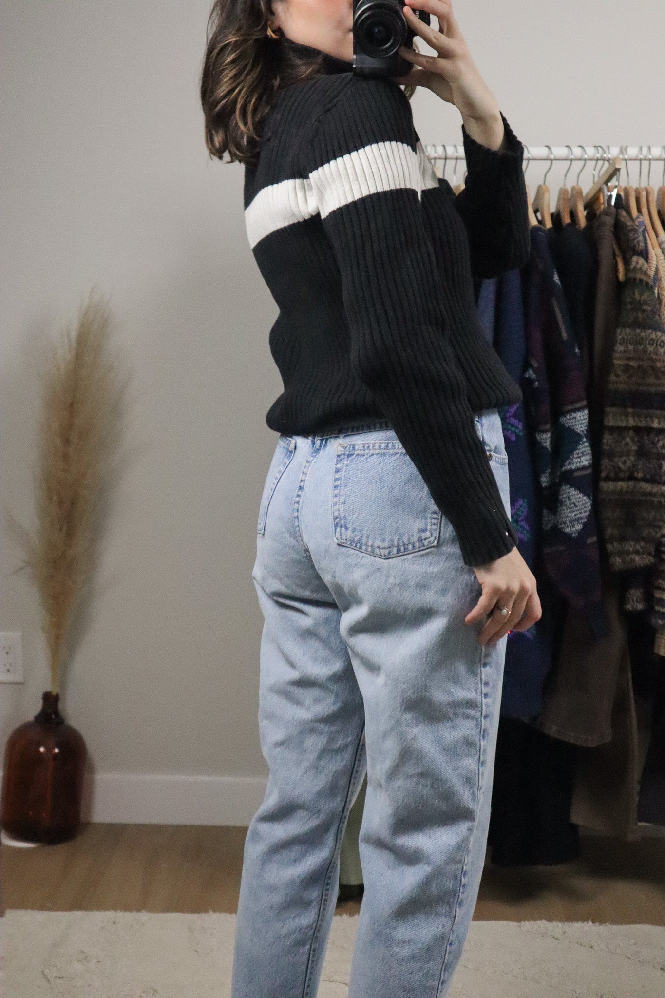 Tommy Hilfiger x Vintage x Cotton Knit Long-Sleeve (S/M)