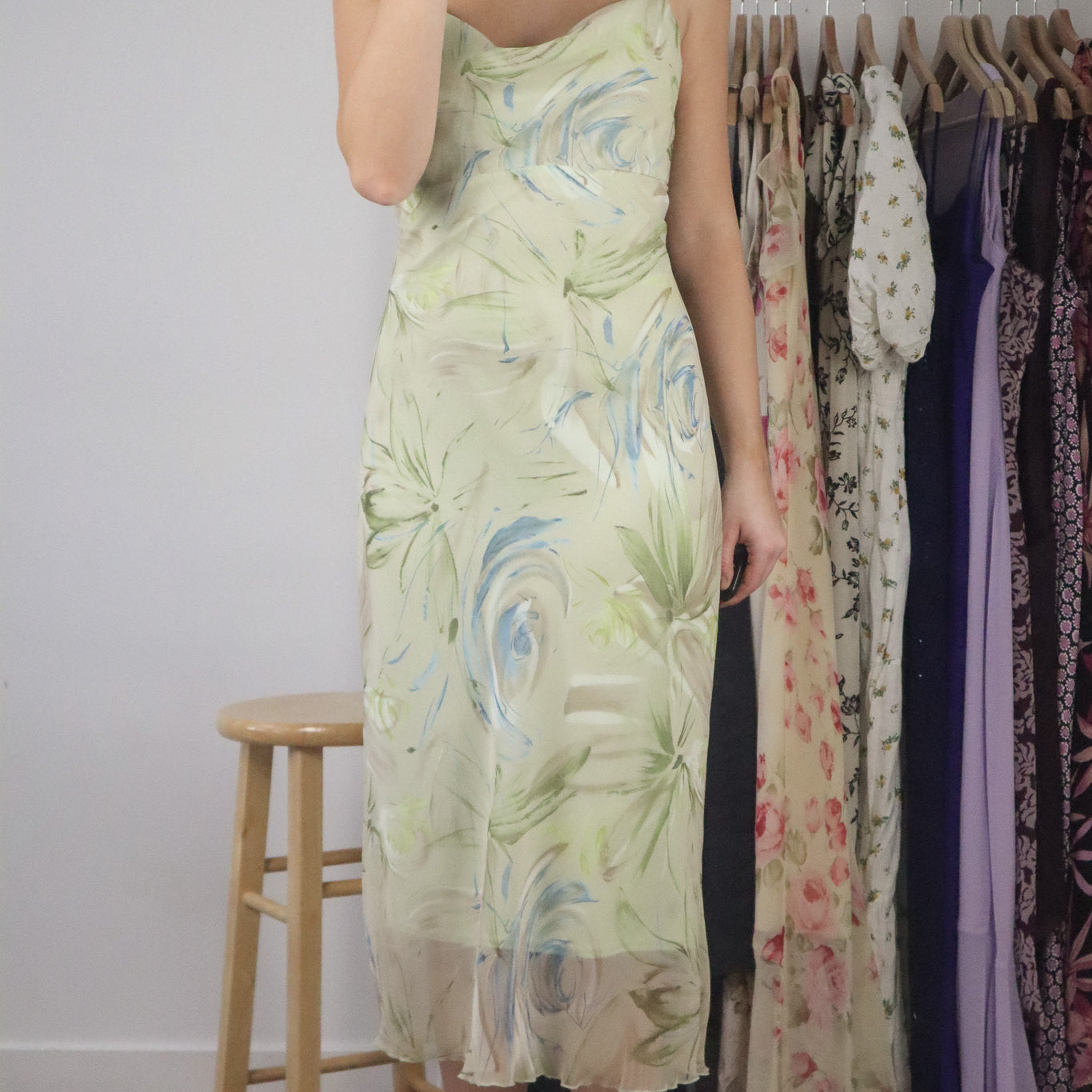 Made in USA x Vintage x Midi Dress (M)