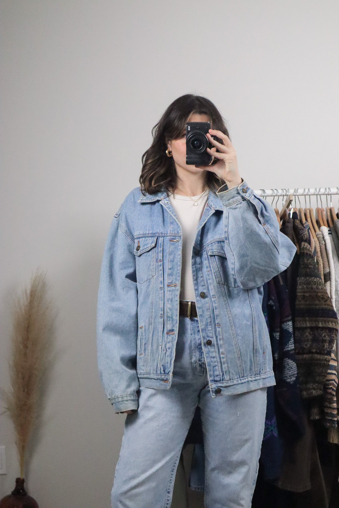 Vintage x Flannel Lined Trucker Jacket (M/L)