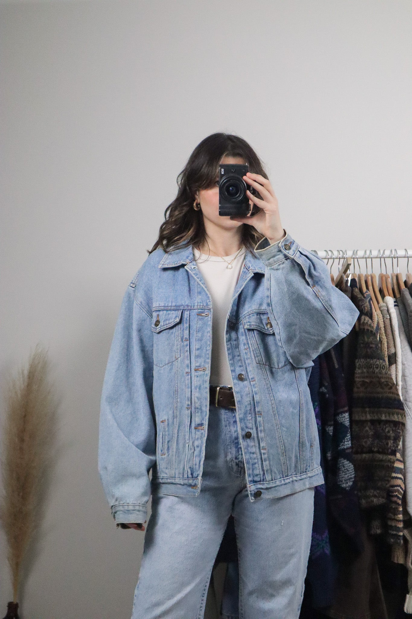 Vintage x Flannel Lined Trucker Jacket (M/L)