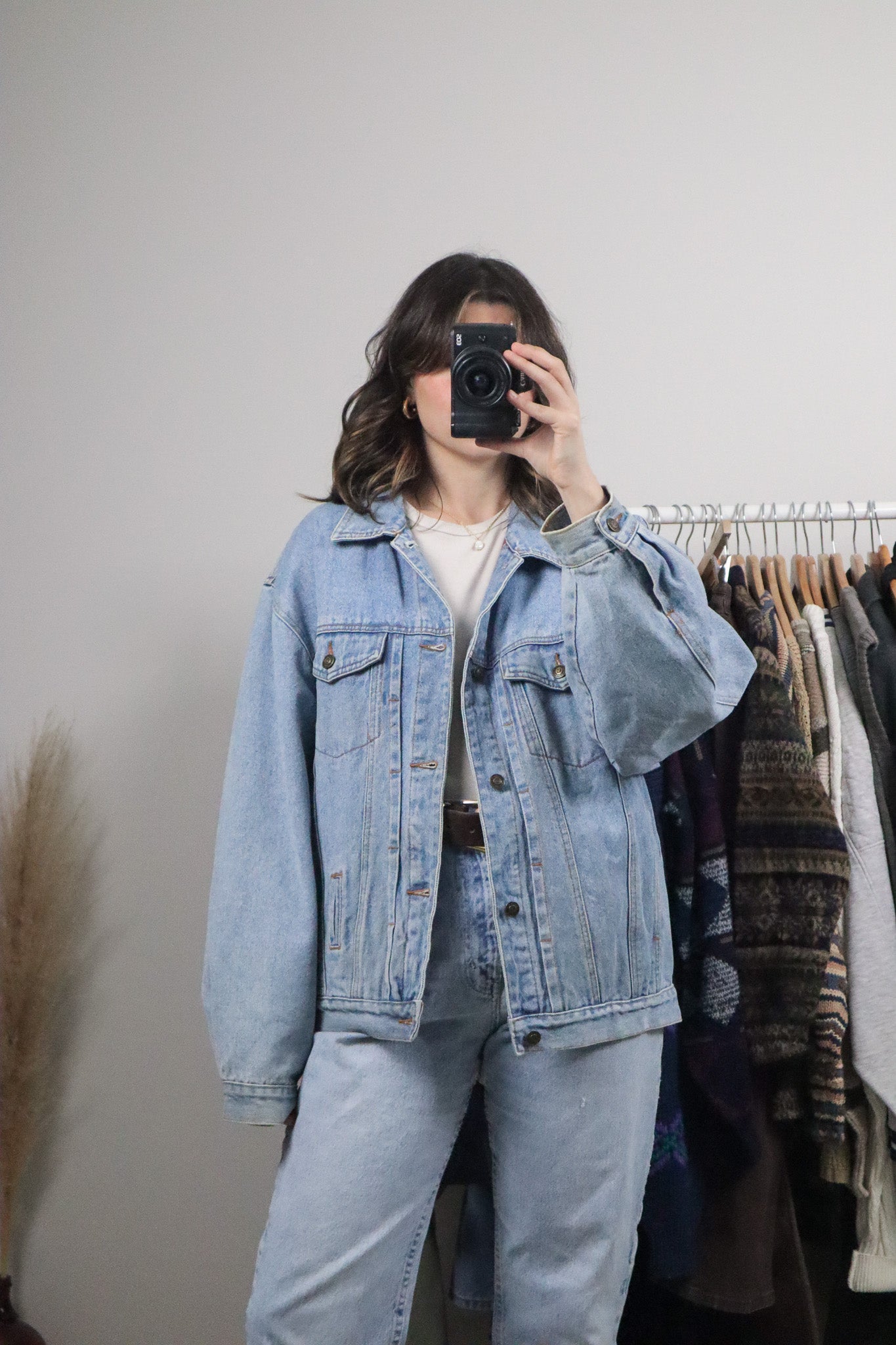 Vintage x Flannel Lined Trucker Jacket (M/L)