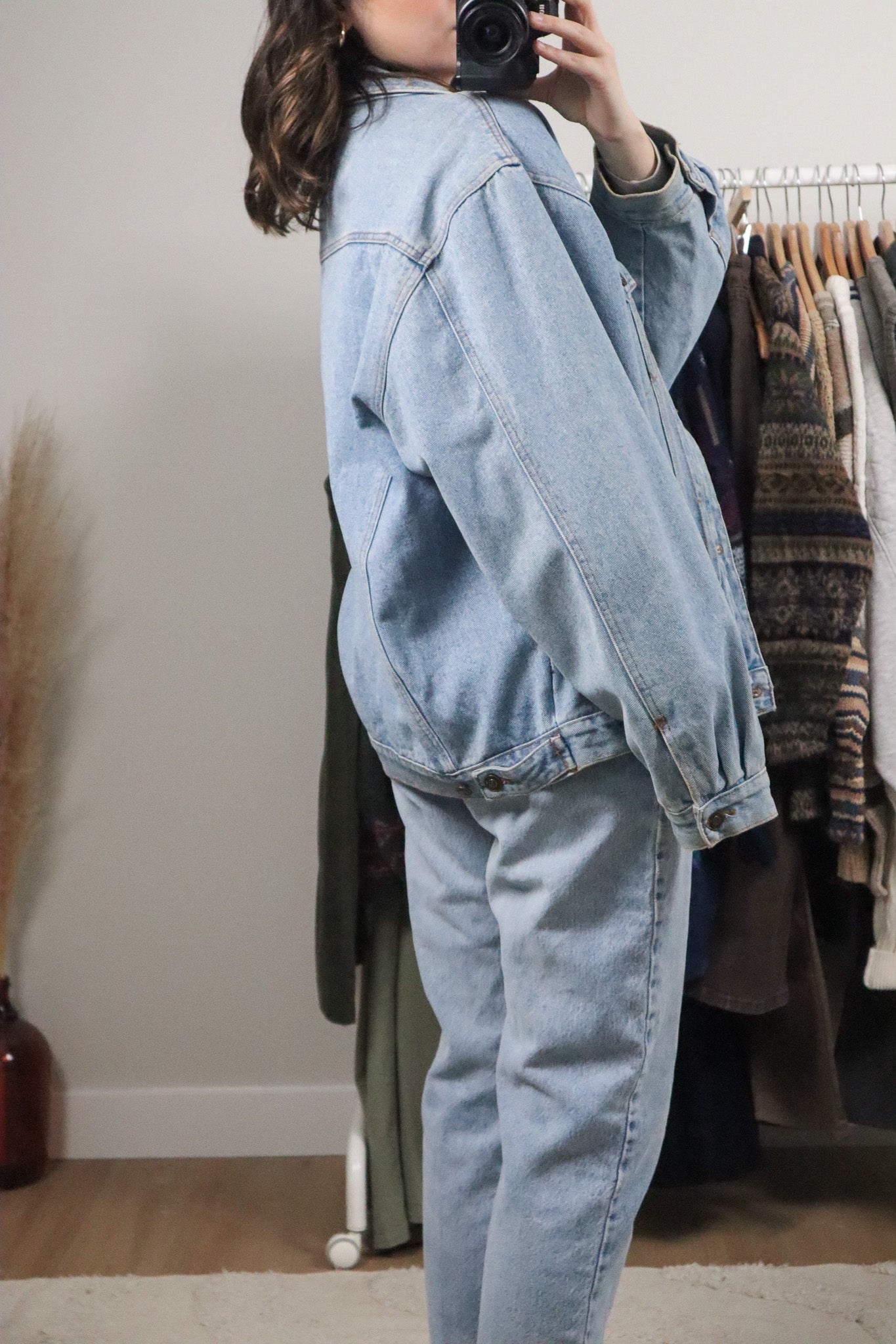 Vintage x Flannel Lined Trucker Jacket (M/L)