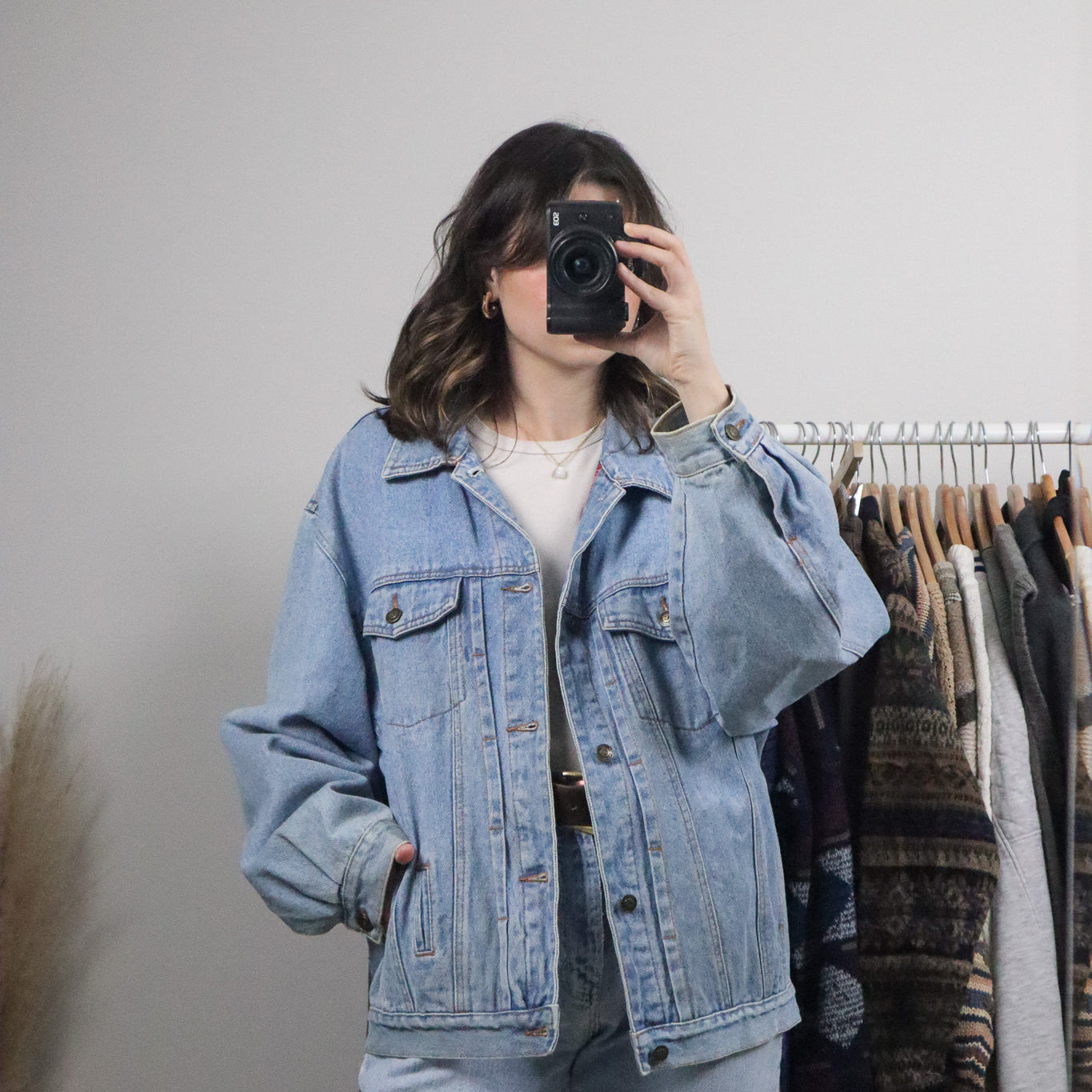 Vintage x Flannel Lined Trucker Jacket (M/L)