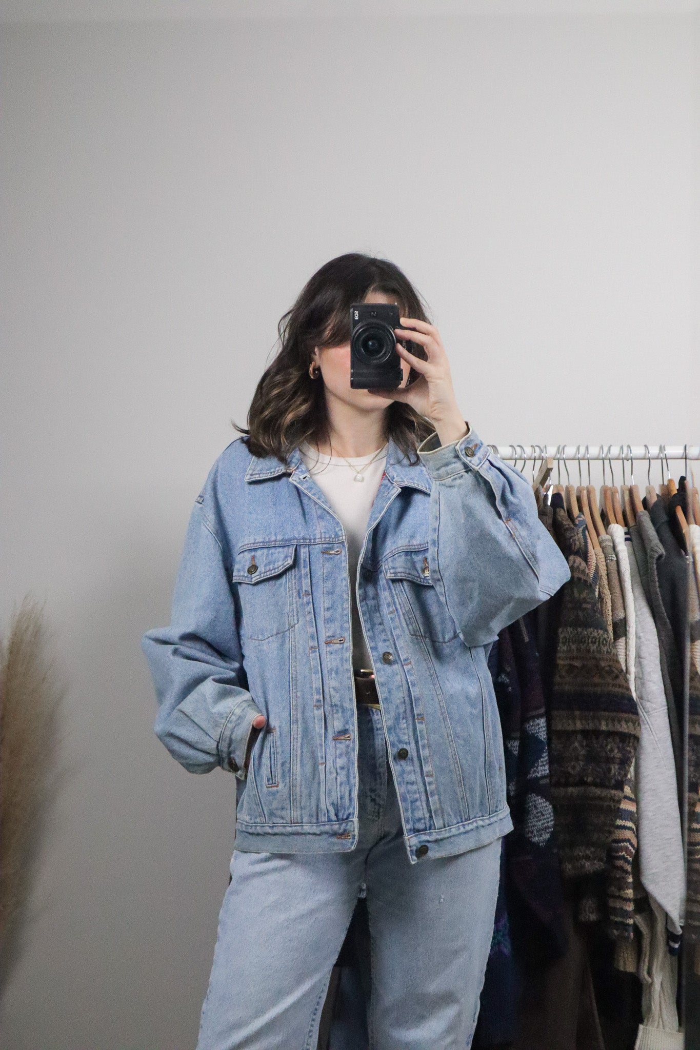 Vintage x Flannel Lined Trucker Jacket (M/L)