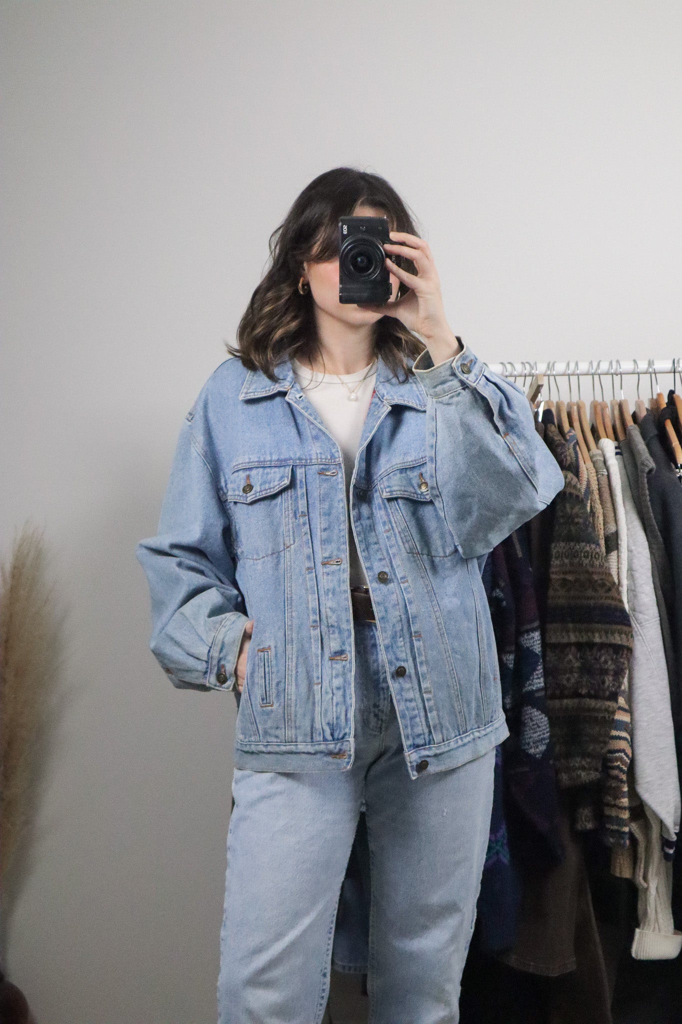 Vintage x Flannel Lined Trucker Jacket (M/L)