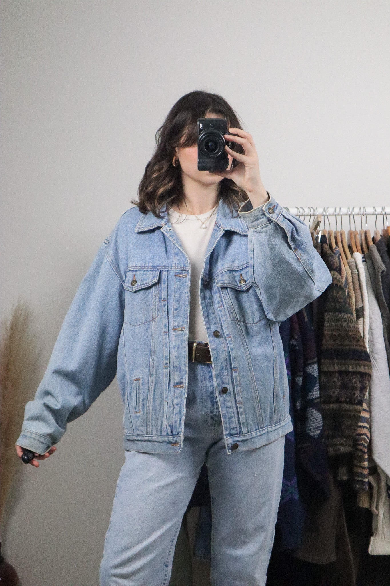 Vintage x Flannel Lined Trucker Jacket (M/L)