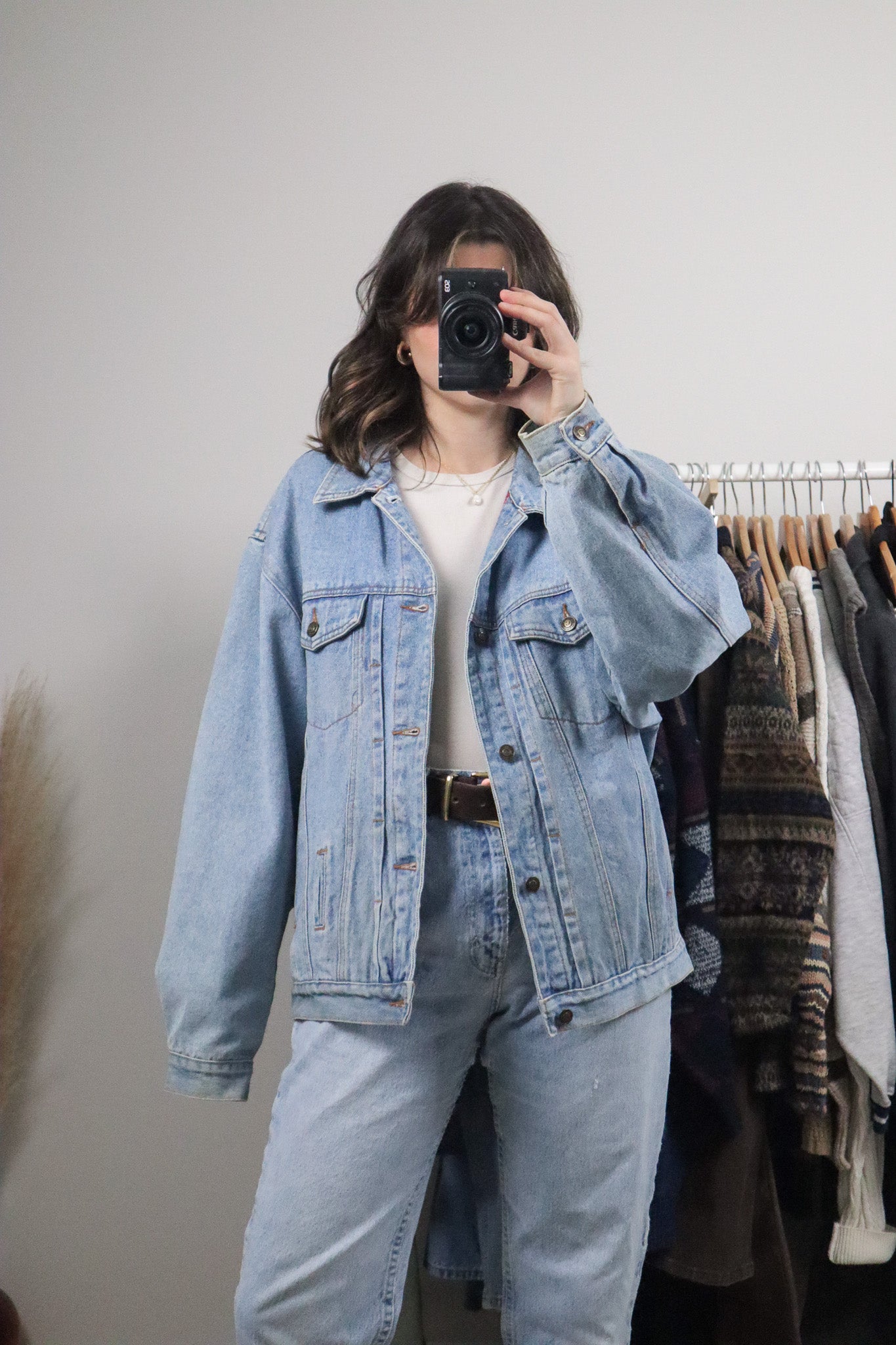 Vintage x Flannel Lined Trucker Jacket (M/L)