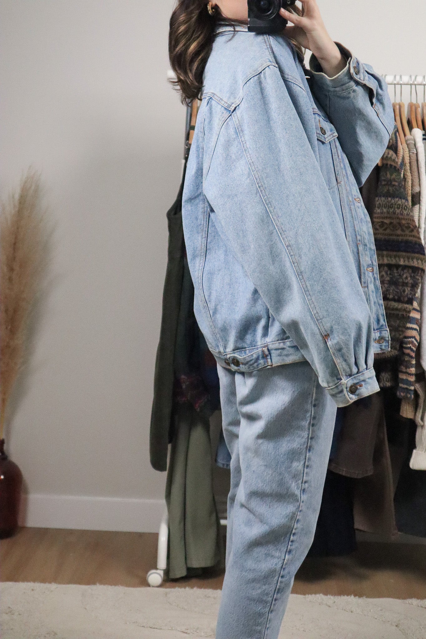 Vintage x Flannel Lined Trucker Jacket (M/L)