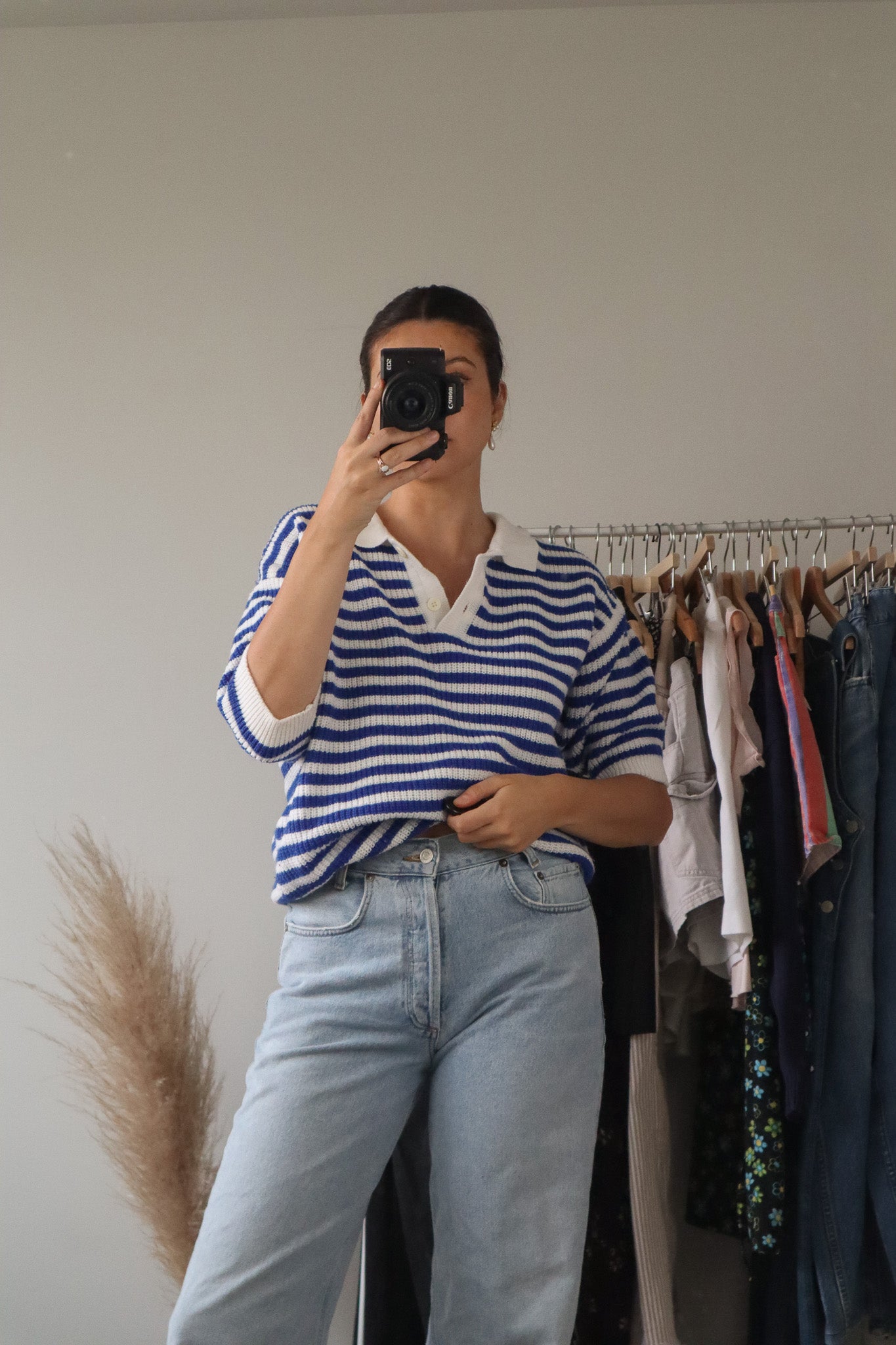 Vintage x Striped T-Shirt (M)