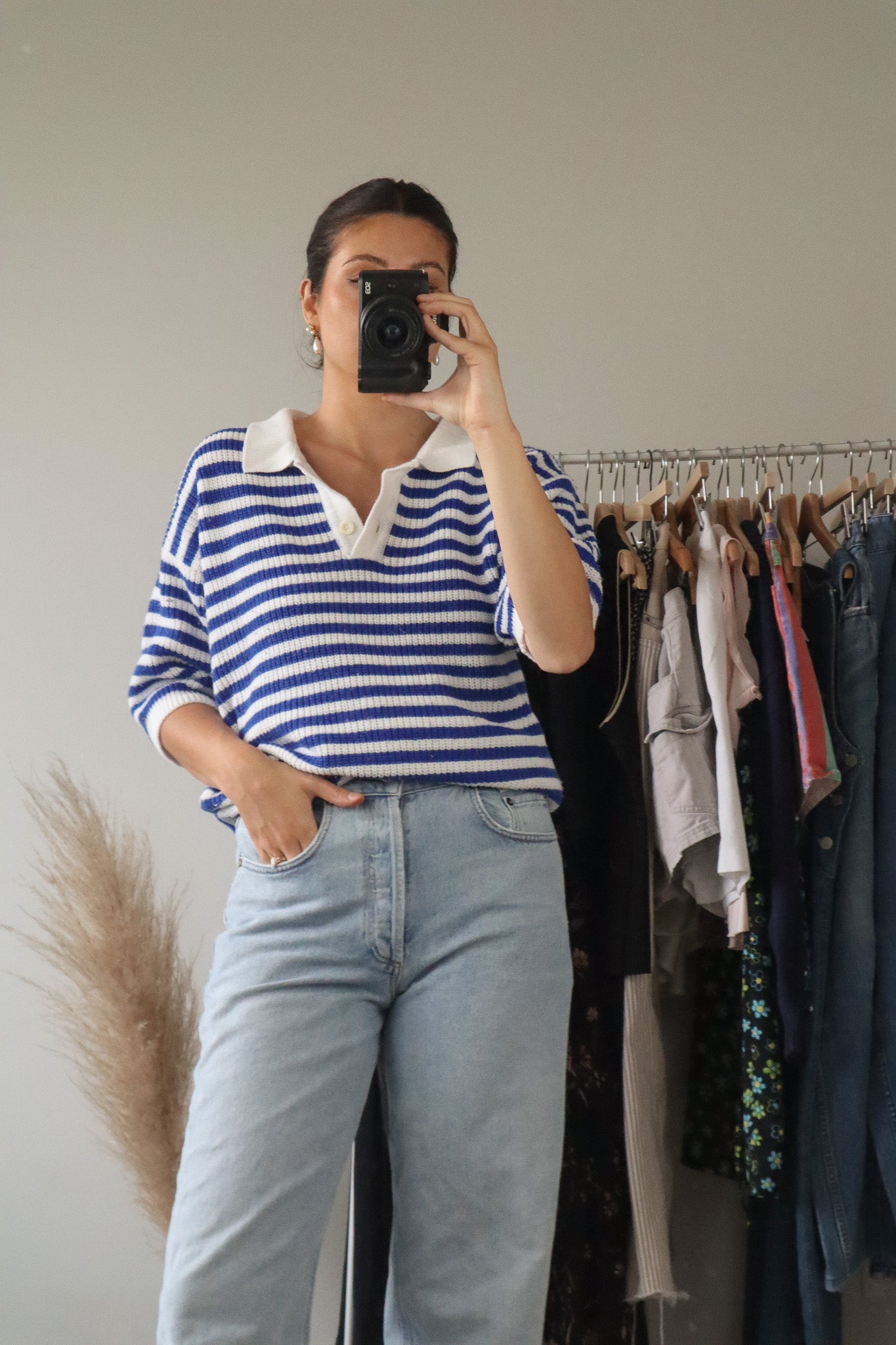 Vintage x Striped T-Shirt (M)