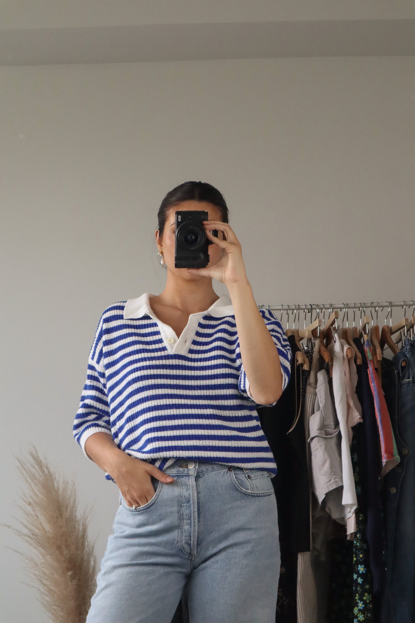 Vintage x Striped T-Shirt (M)