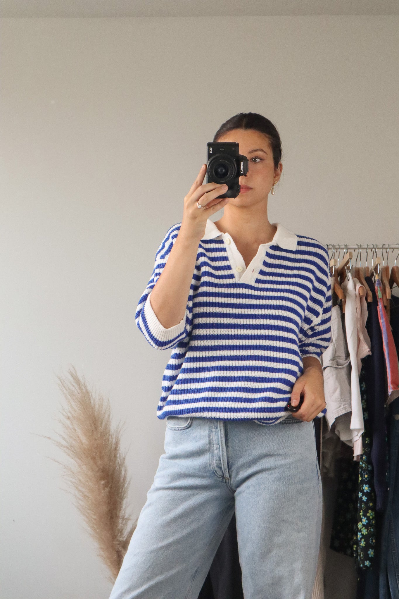 Vintage x Striped T-Shirt (M)