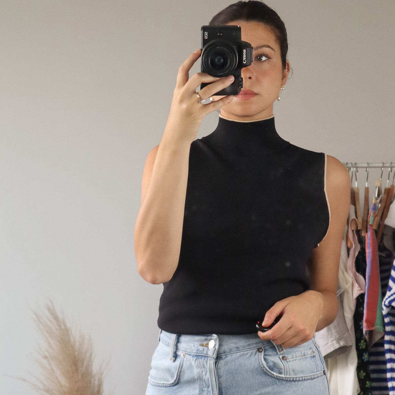 Vintage x Contrast Tank (L)