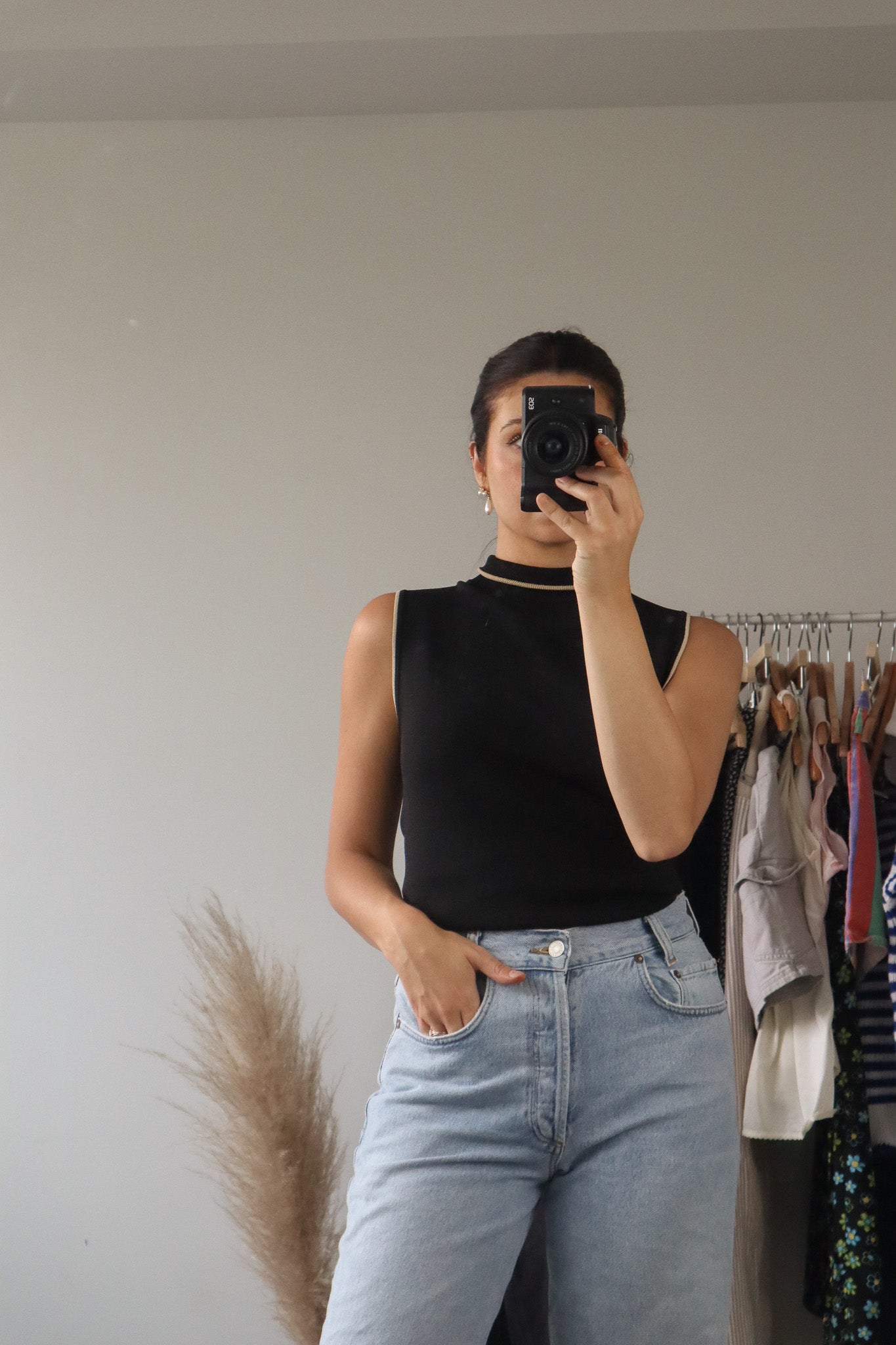 Vintage x Contrast Tank (L)