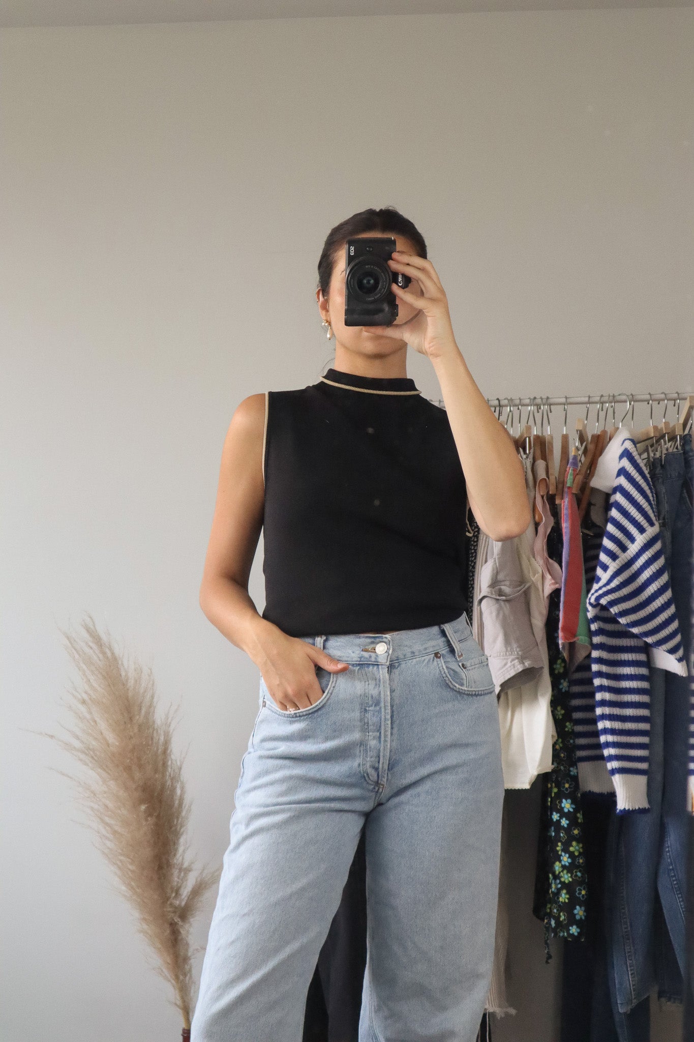 Vintage x Contrast Tank (L)