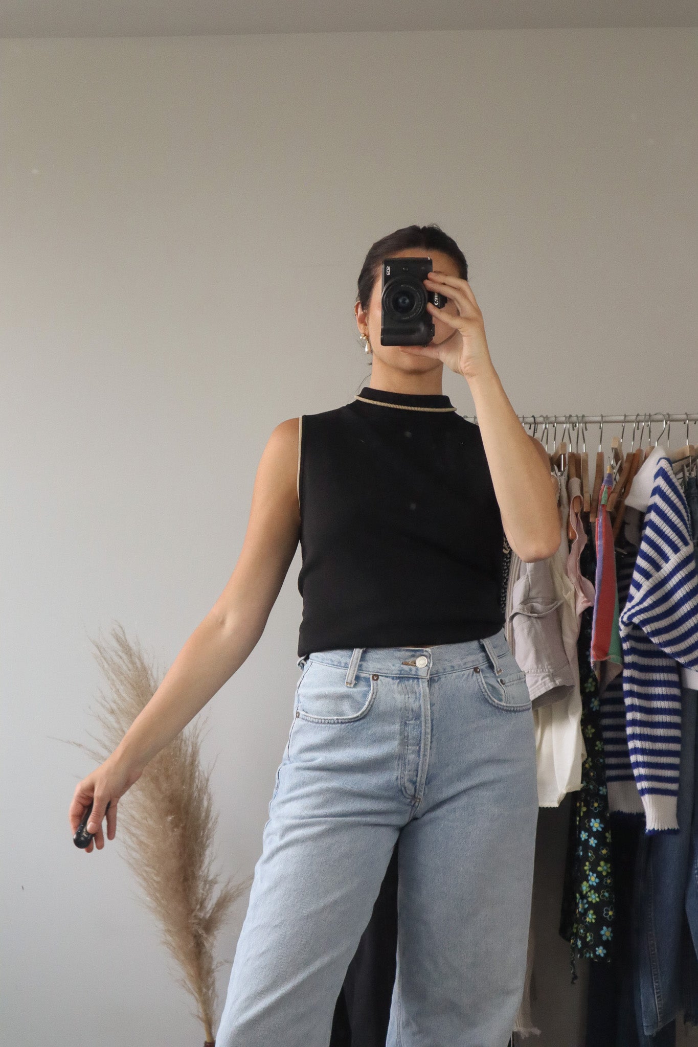 Vintage x Contrast Tank (L)