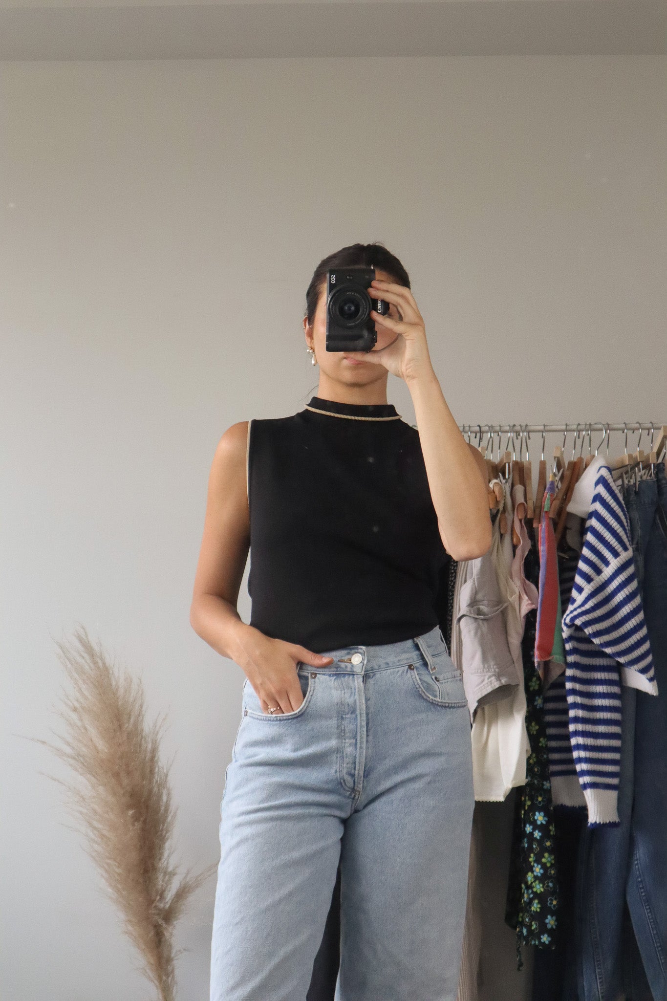 Vintage x Contrast Tank (L)