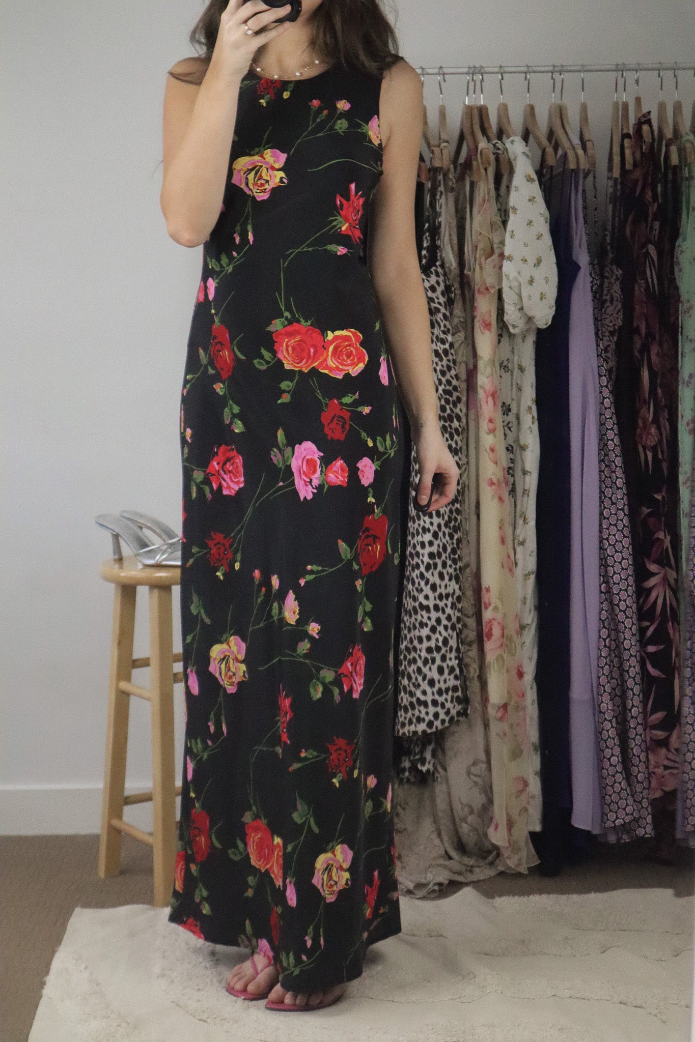Vintage x Floral Maxi Dress (6/8)