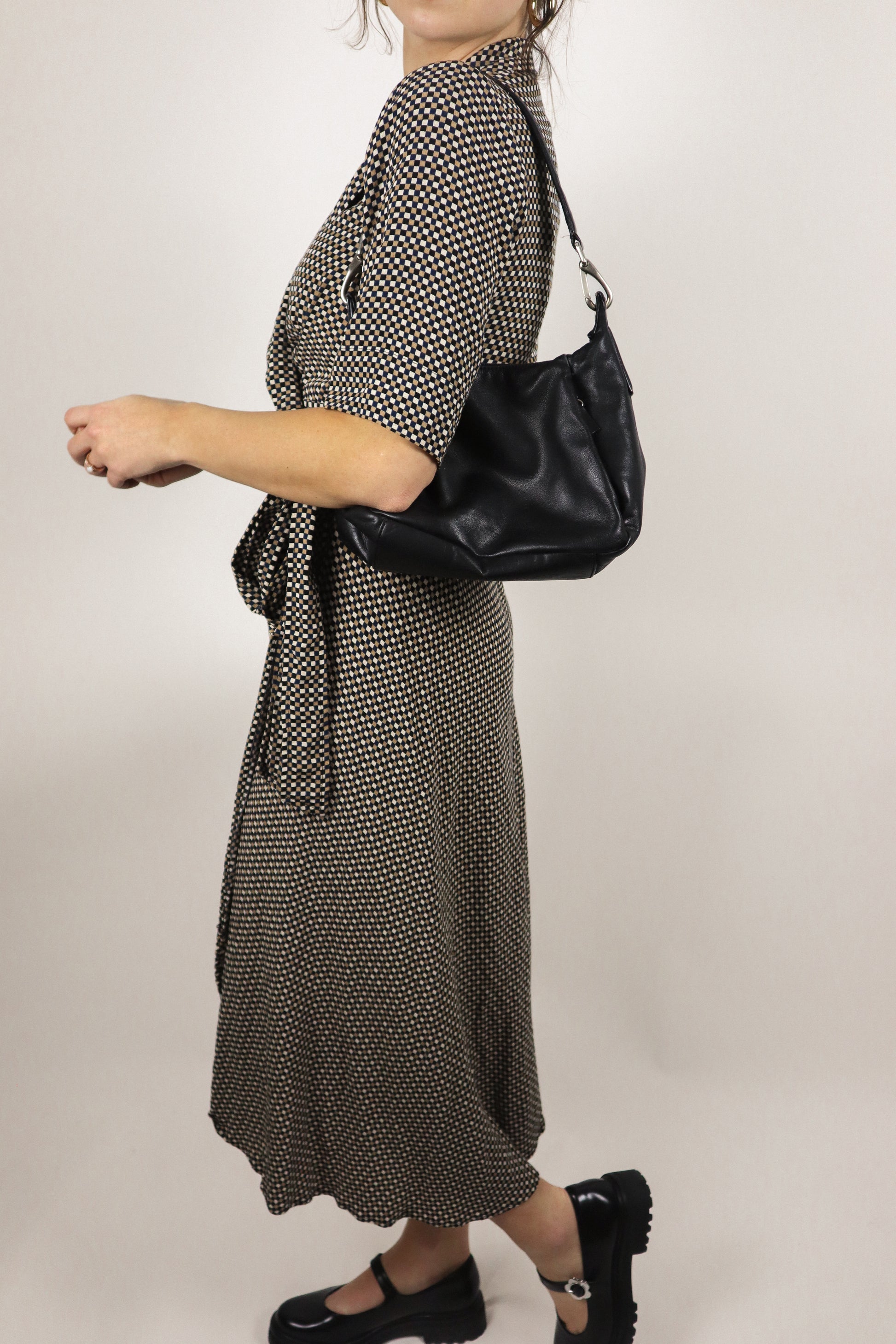 Vintage x Faux Leather Purse