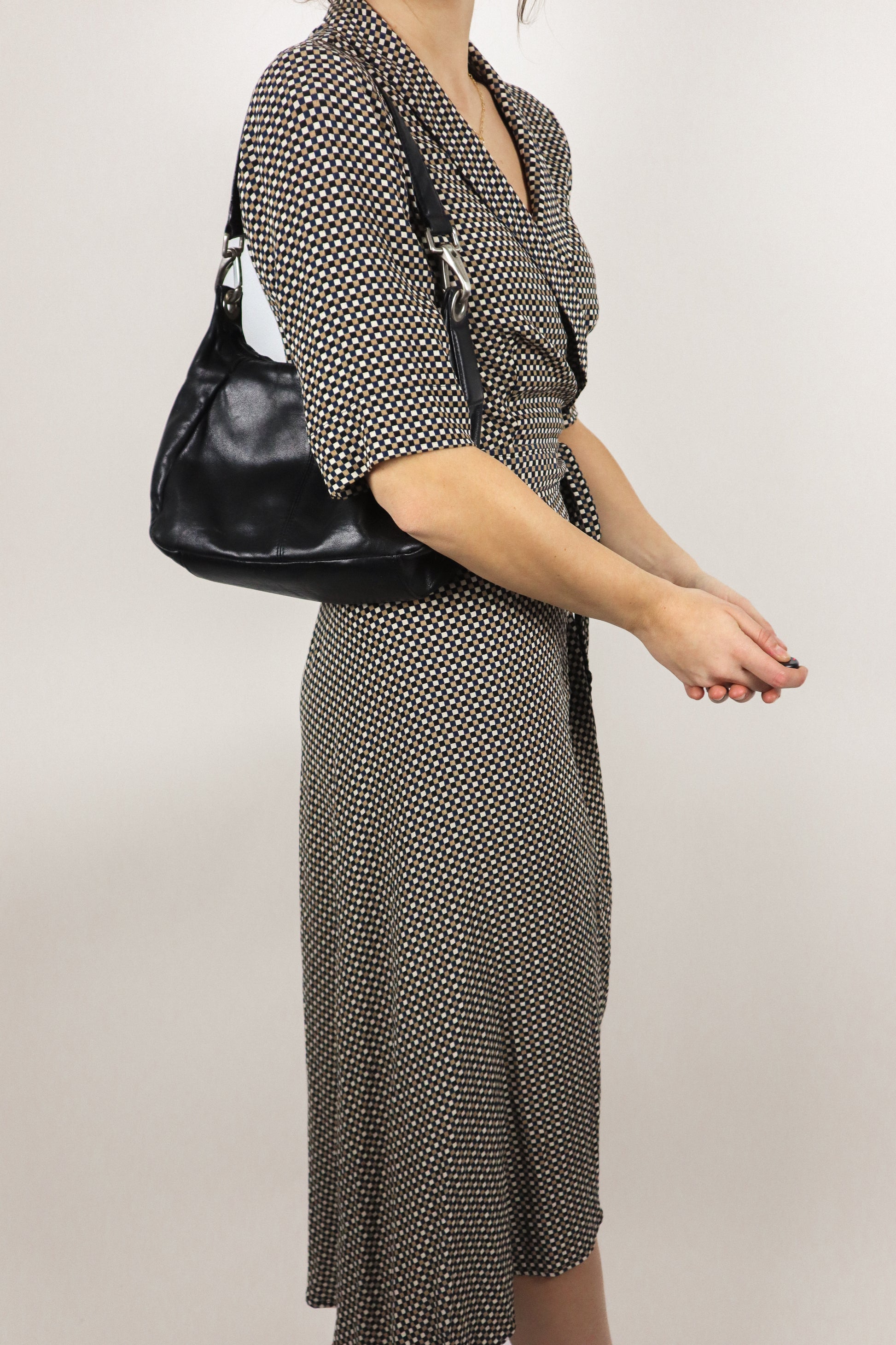 Vintage x Faux Leather Purse