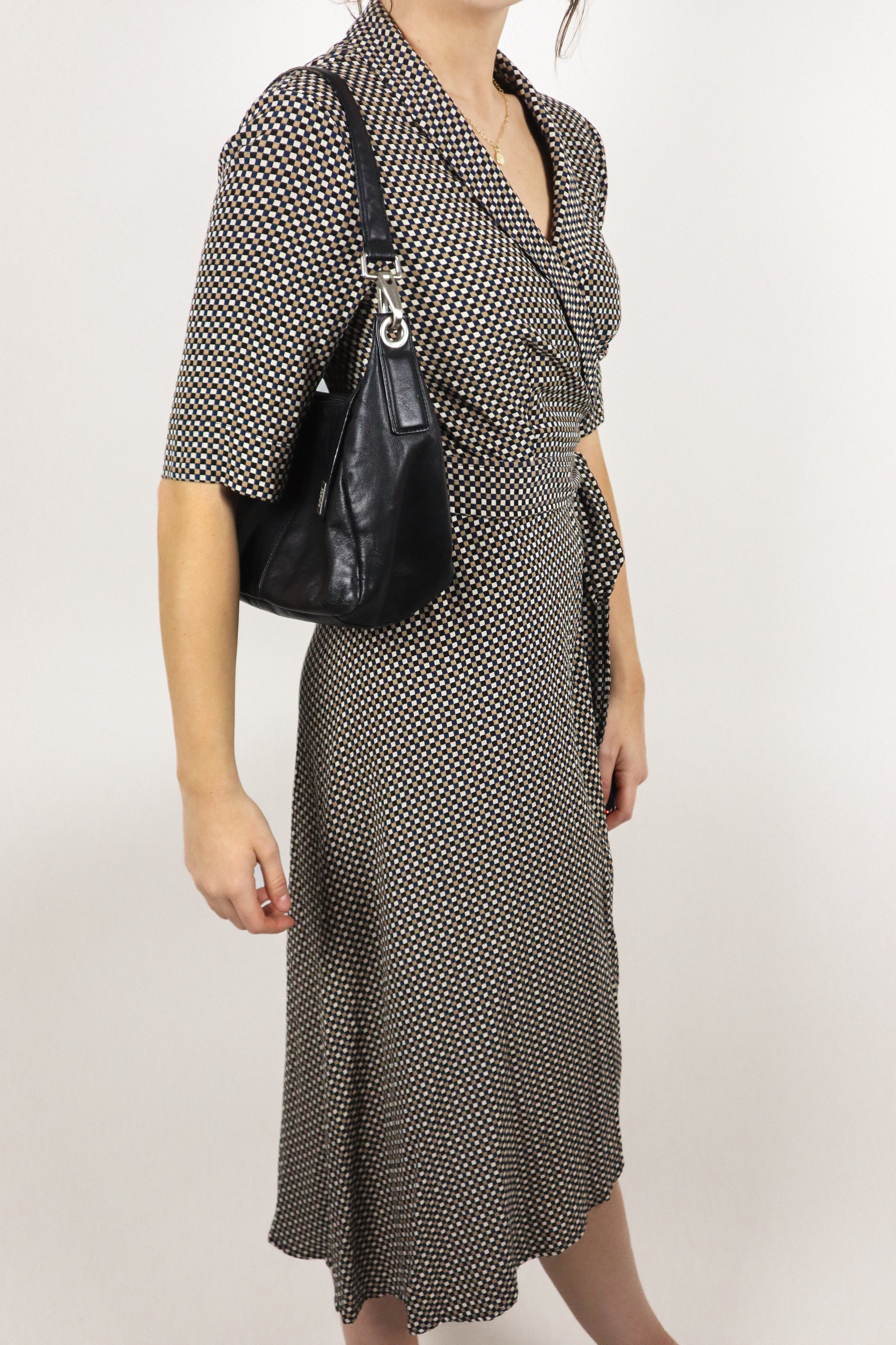 Vintage x Faux Leather Purse