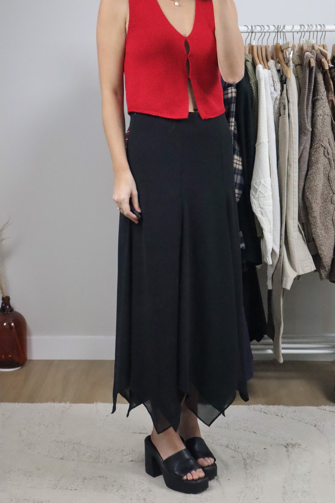 Vintage x Maxi Skirt (8/10)