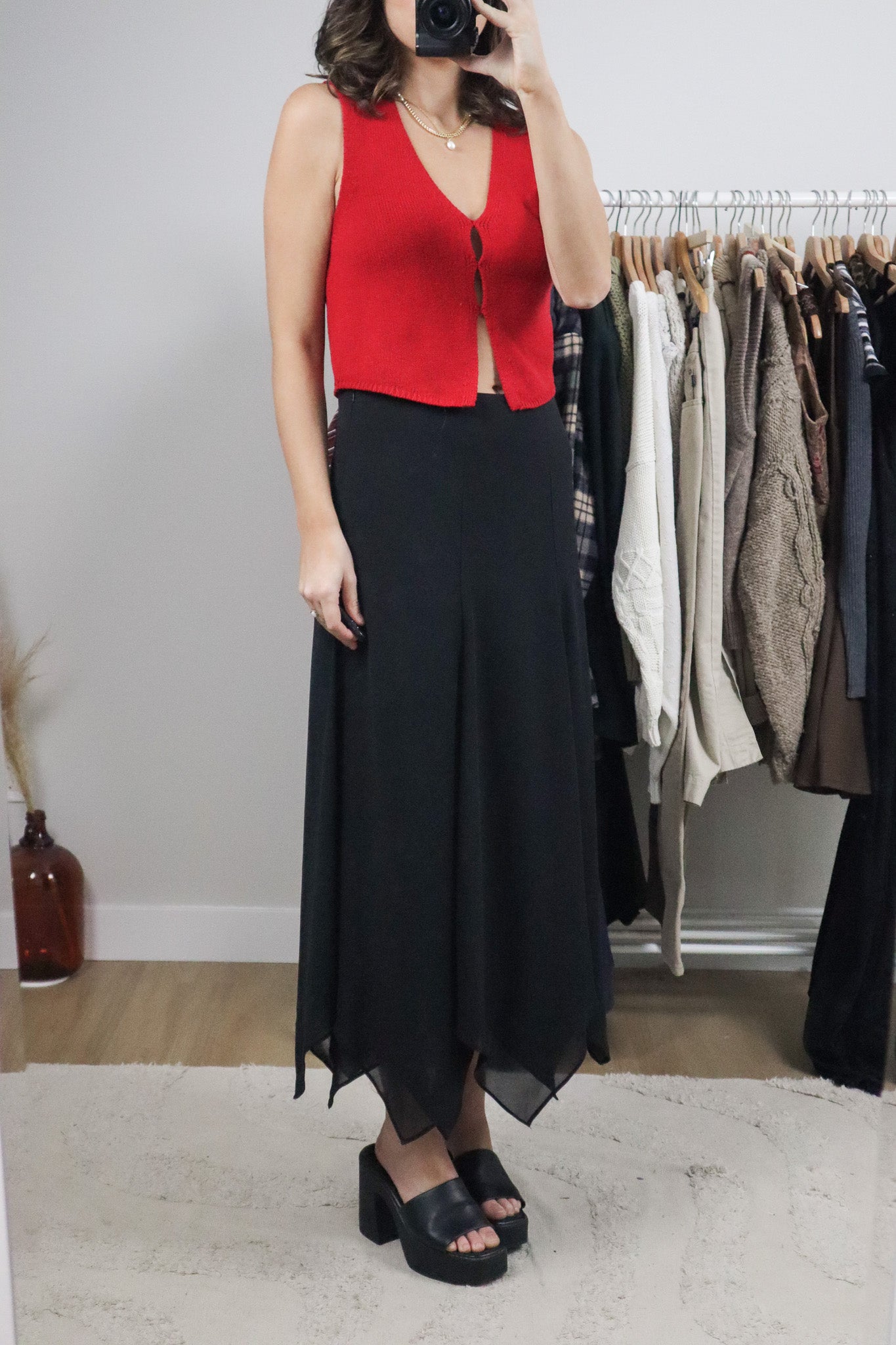 Vintage x Maxi Skirt (8/10)