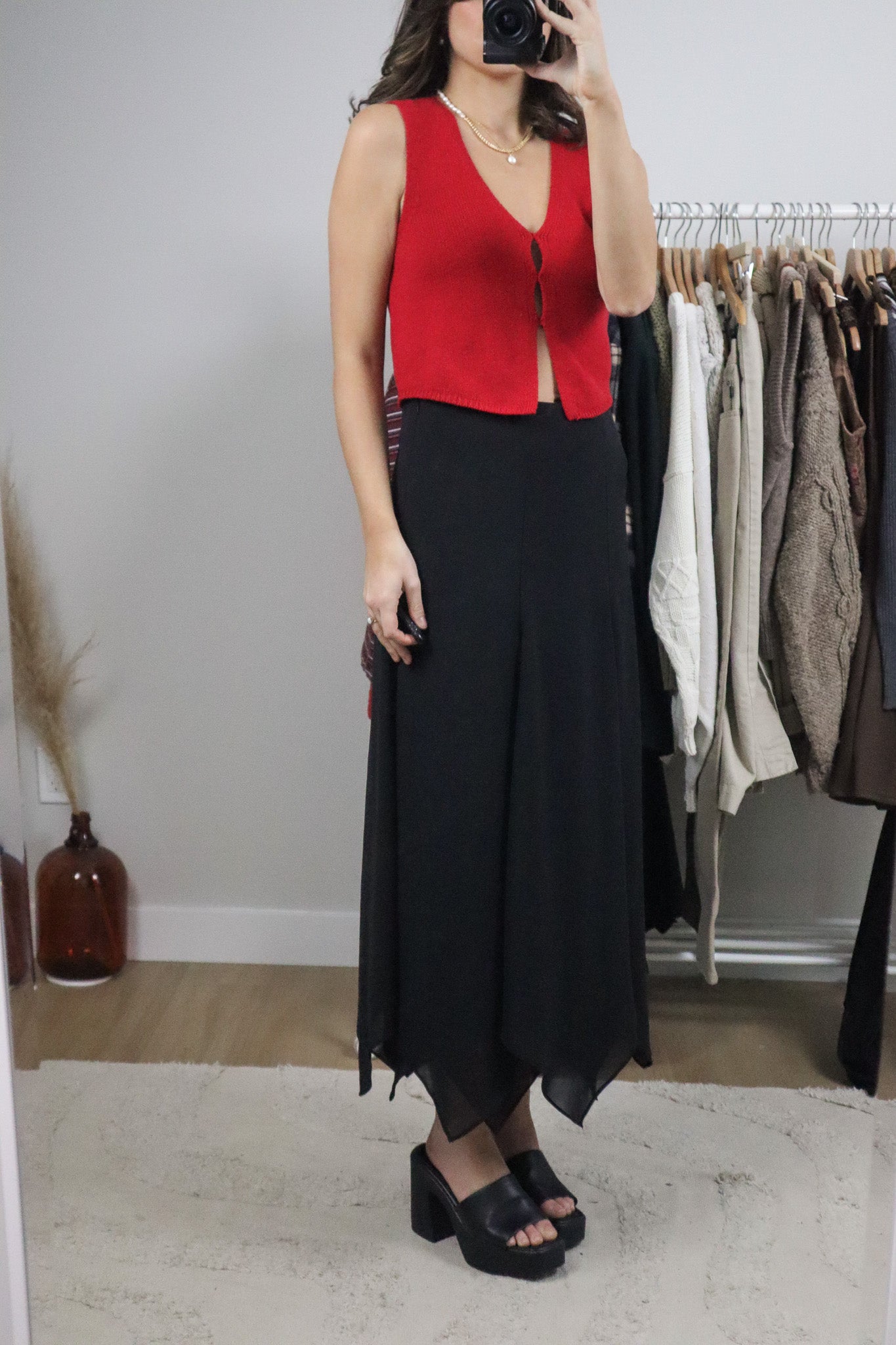 Vintage x Maxi Skirt (8/10)