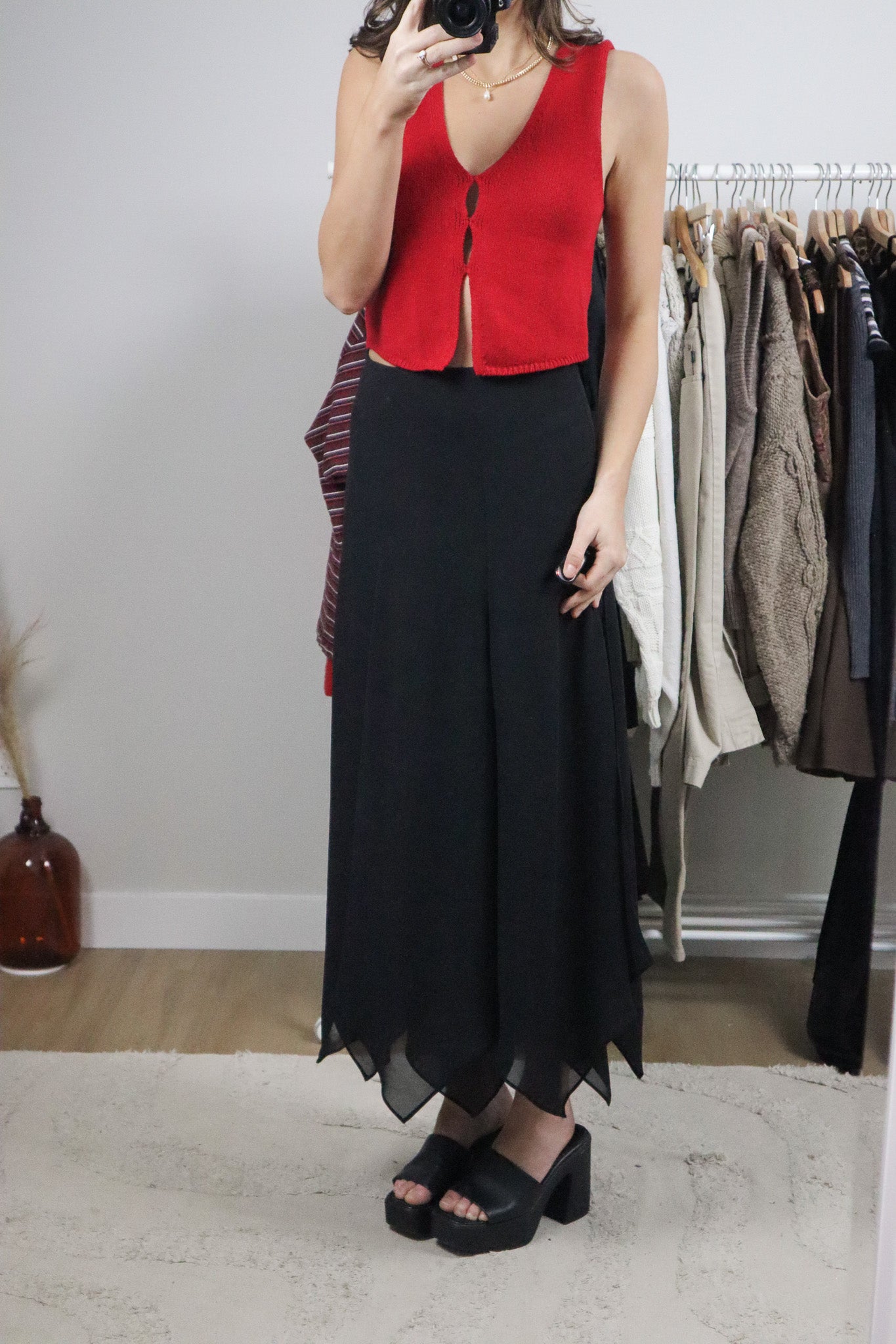 Vintage x Maxi Skirt (8/10)