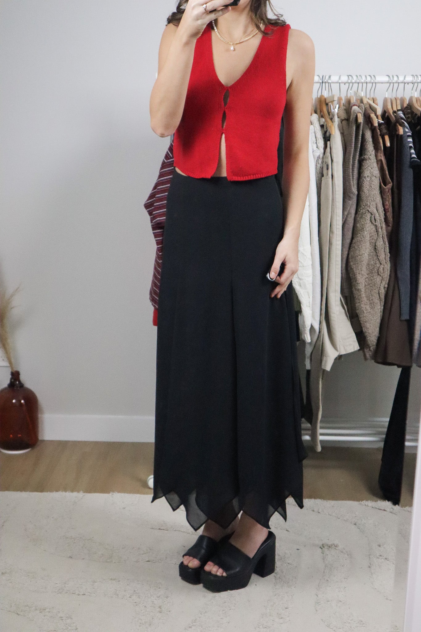 Vintage x Maxi Skirt (8/10)