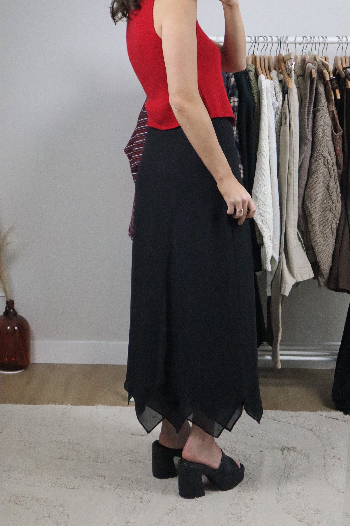 Vintage x Maxi Skirt (8/10)