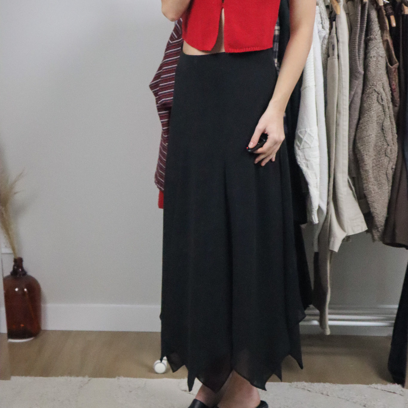 Vintage x Maxi Skirt (8/10)